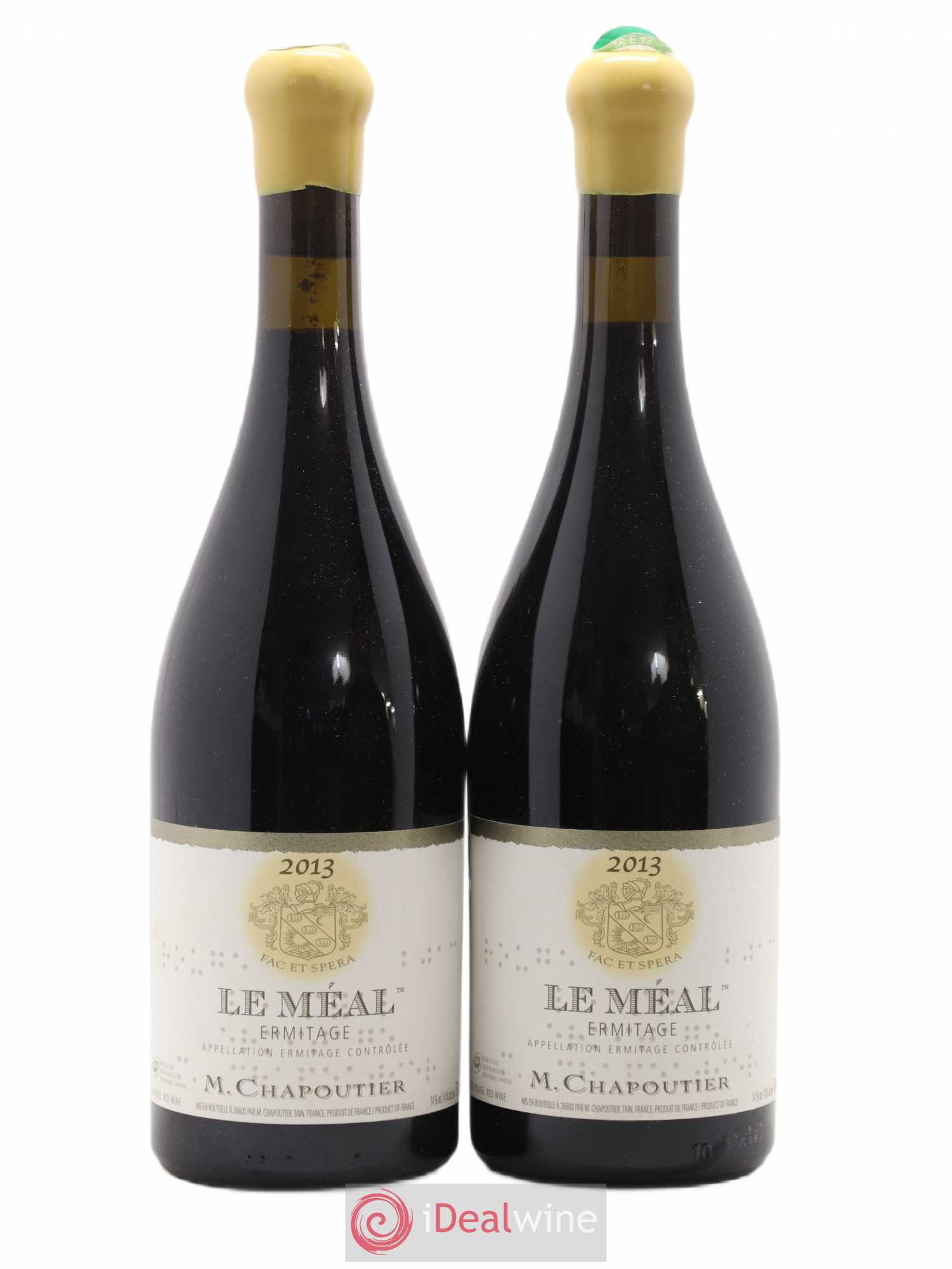 Hermitage Ermitage Le Méal Chapoutier 2013 - Lot de 2 bouteilles - 0