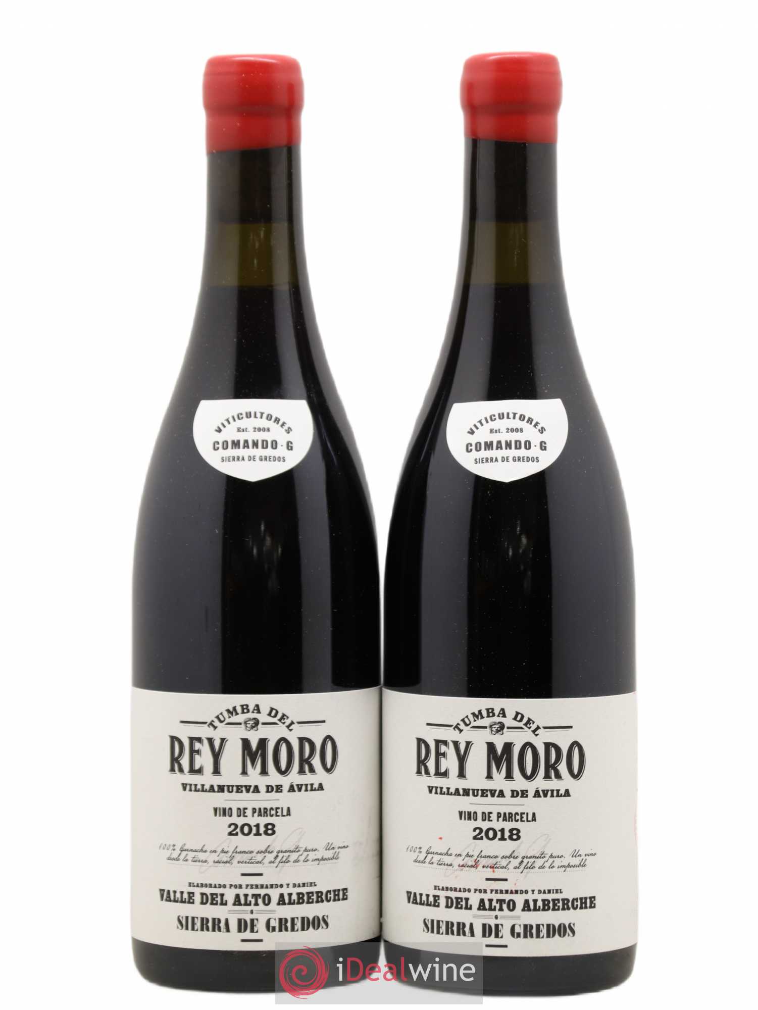 Vinos de Madrid DO Comando G DO Tumba del Rey Moro 2018 - Lot de 2 bouteilles - 0