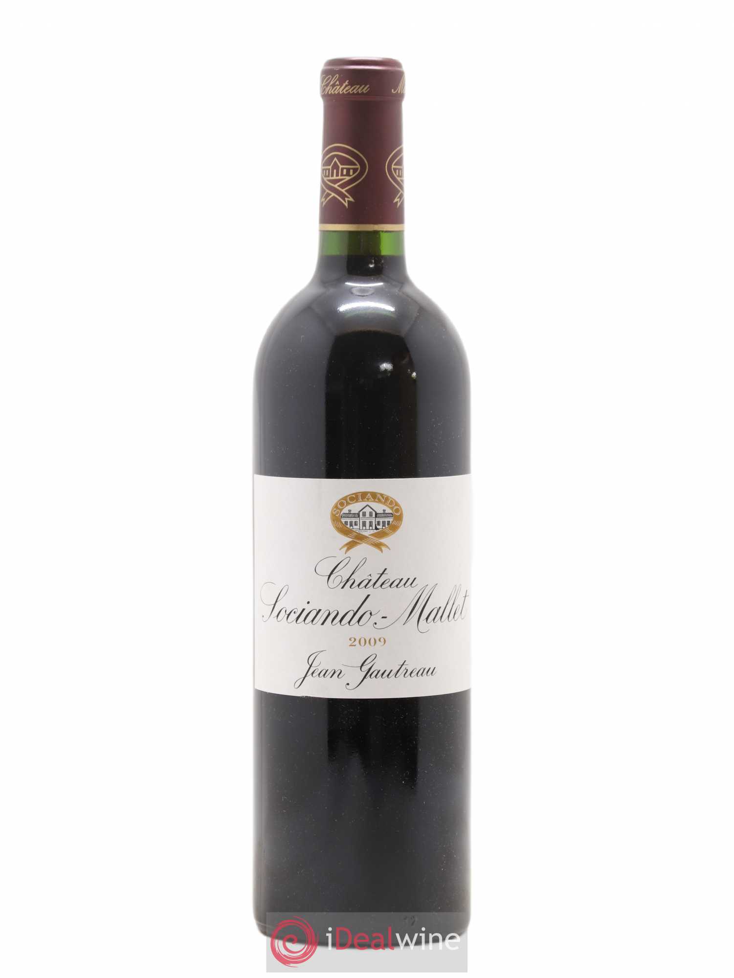 Château Sociando Mallet 2009 - Lot de 1 bouteille - 0