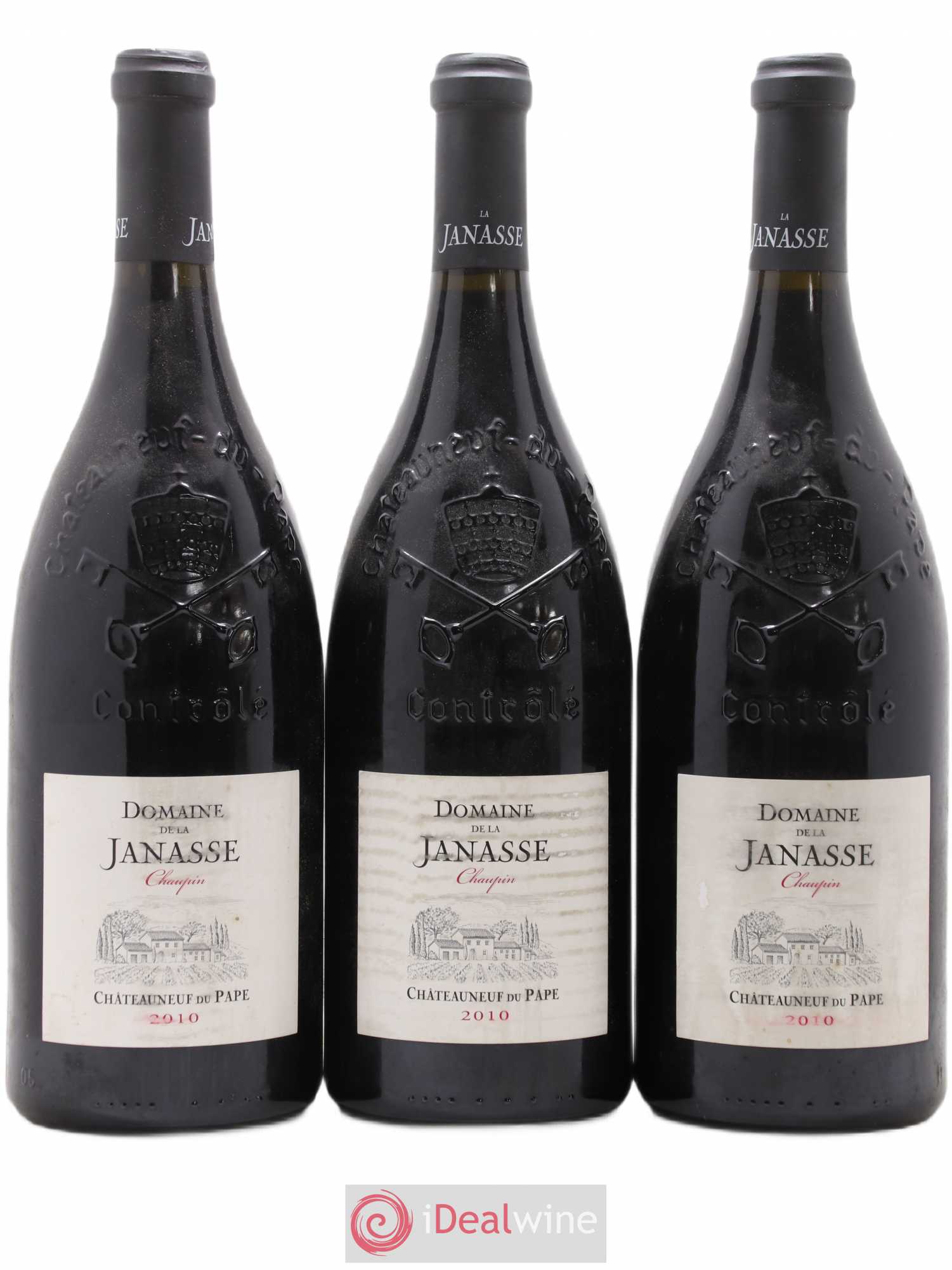 Châteauneuf-du-Pape Cuvée Chaupin La Janasse (Domaine de) 2010 - Lot de 3 magnums - 0