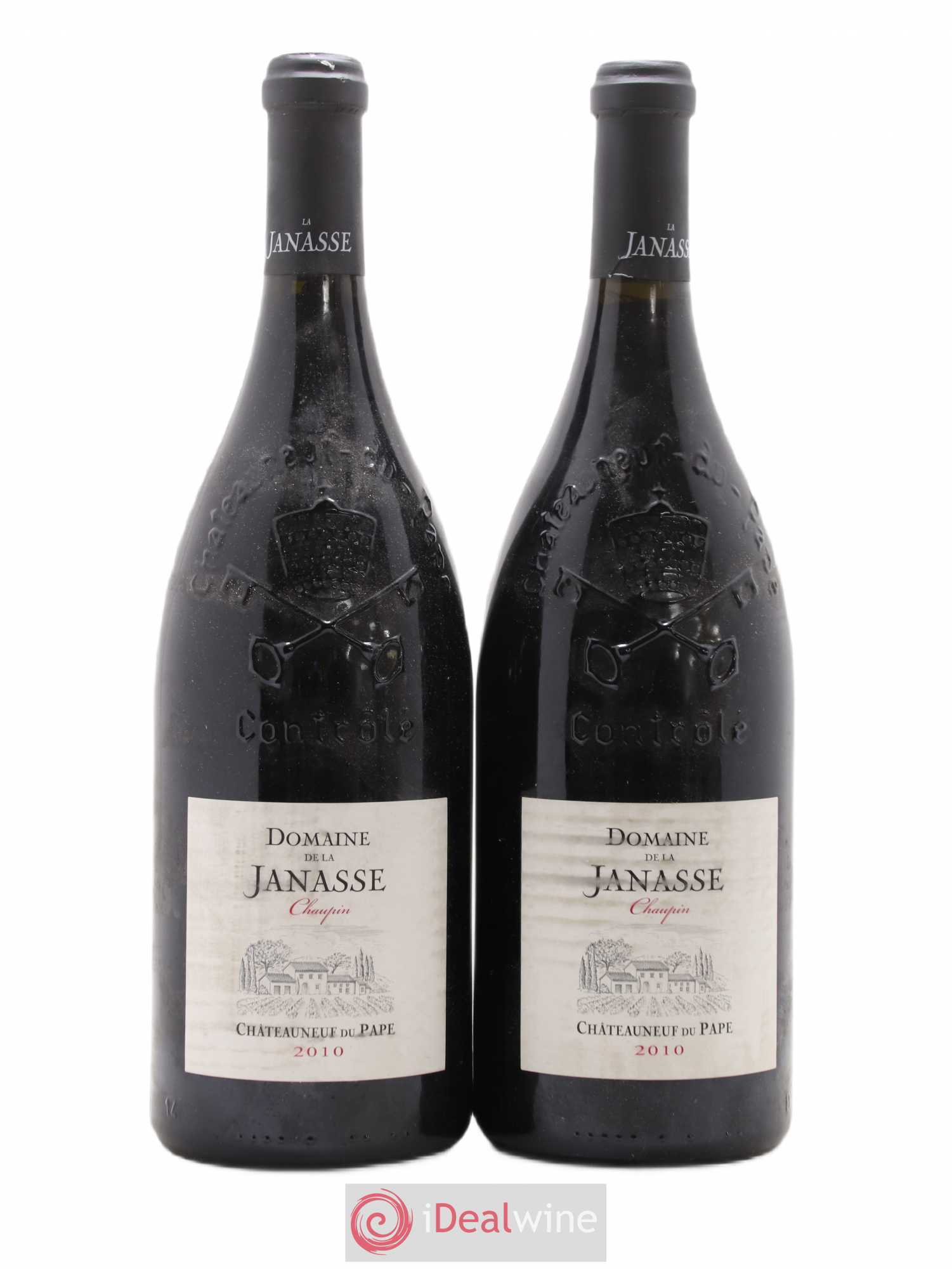 Châteauneuf-du-Pape Cuvée Chaupin La Janasse (Domaine de) 2010 - Lot de 2 magnums - 0