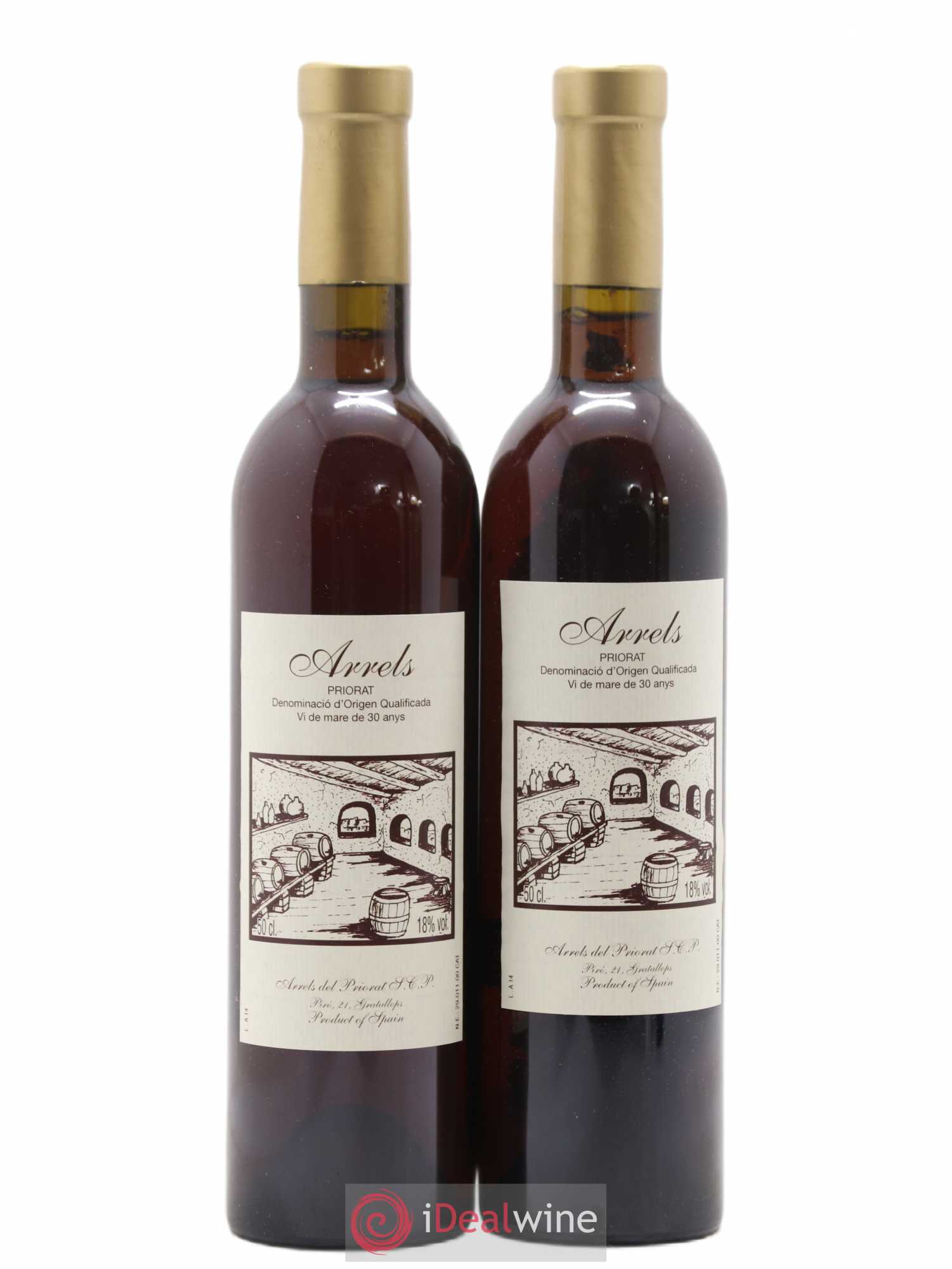 Priorat DOCA Arrels del Priorat 30 ans (50 cl) 50CL - Lot de 2 bouteilles - 0