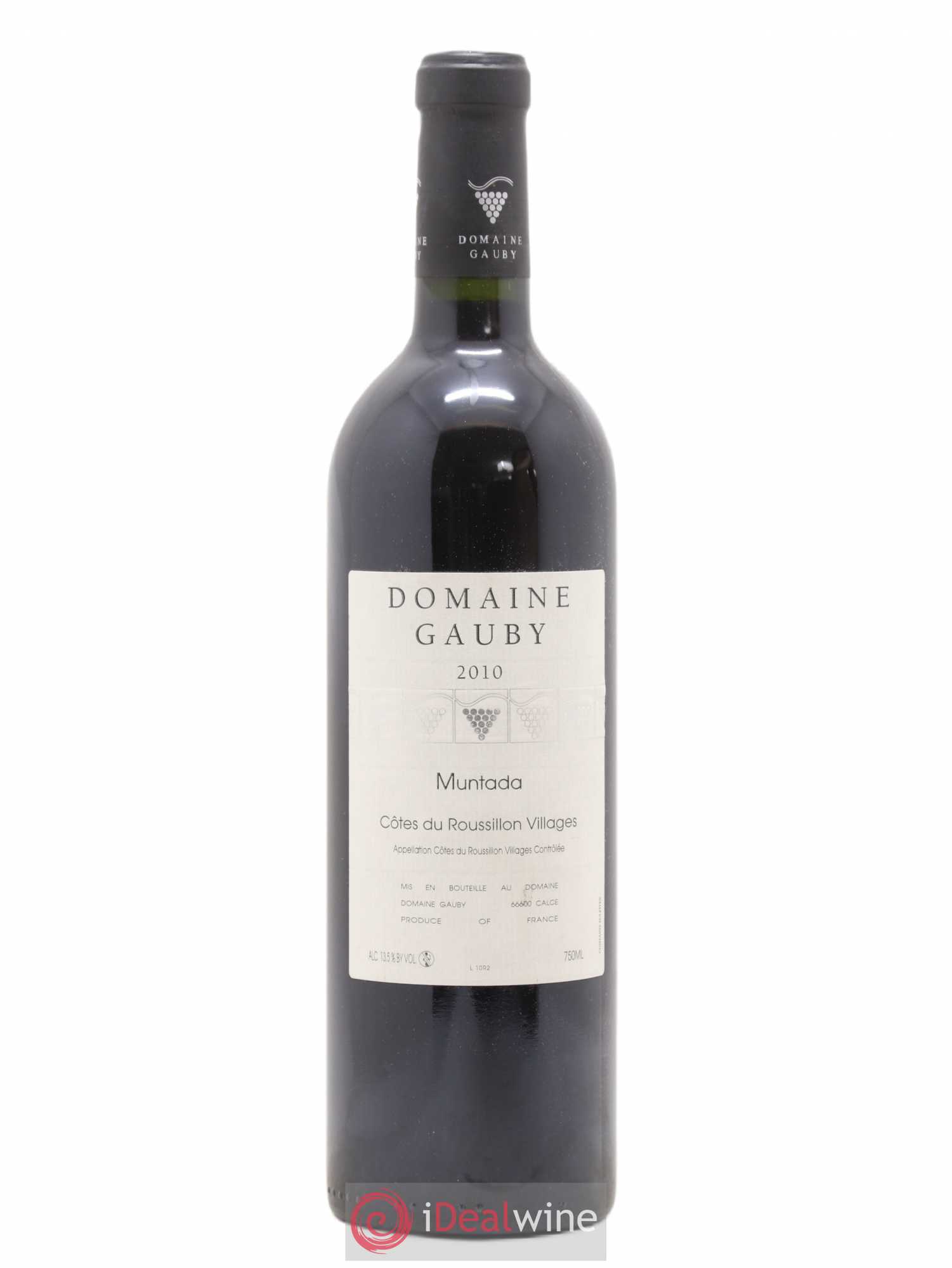 Côtes Catalanes (anciennement Côtes du Roussillon Villages) La Muntada Gauby (Domaine) 2010 - Lot de 1 bouteille - 0