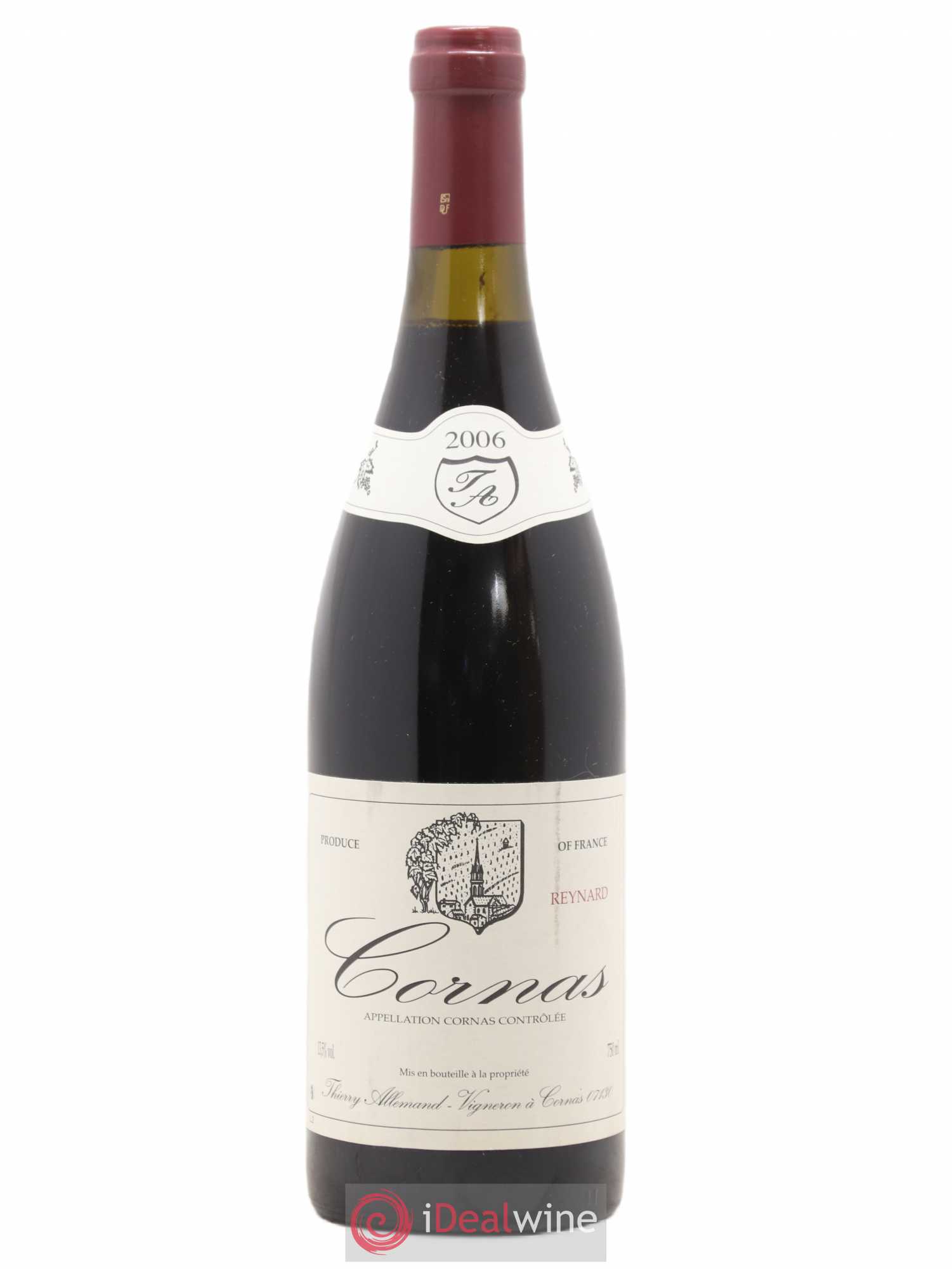 Cornas Reynard Thierry Allemand 2006 - Lot de 1 bouteille - 0