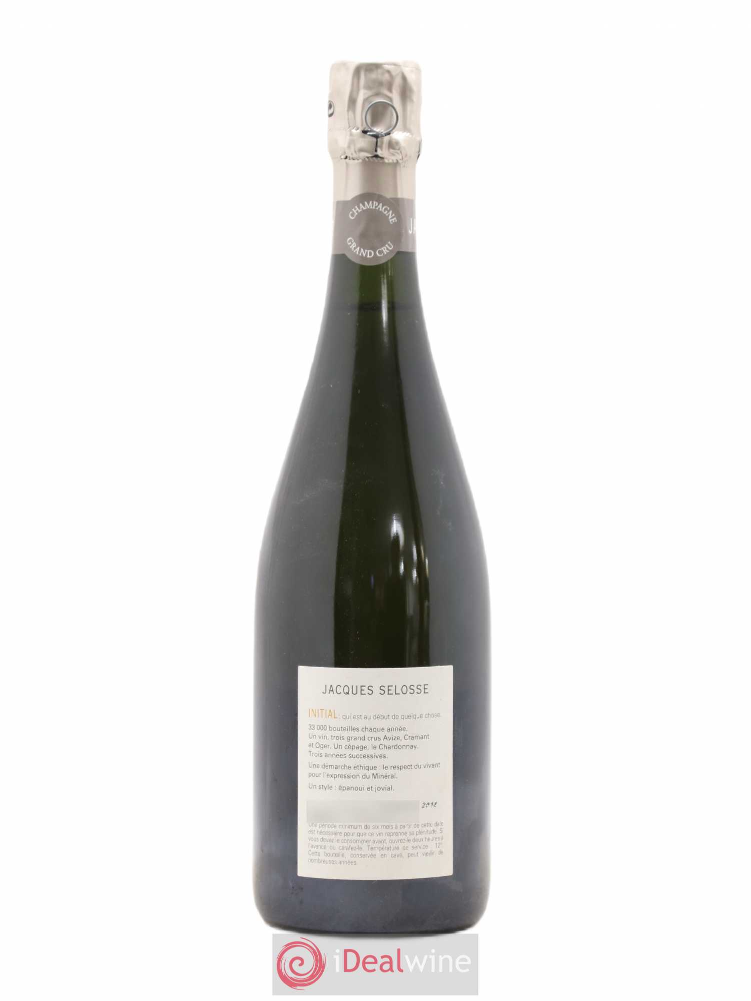 Initial Brut Jacques Selosse - Lot de 1 bouteille - 1
