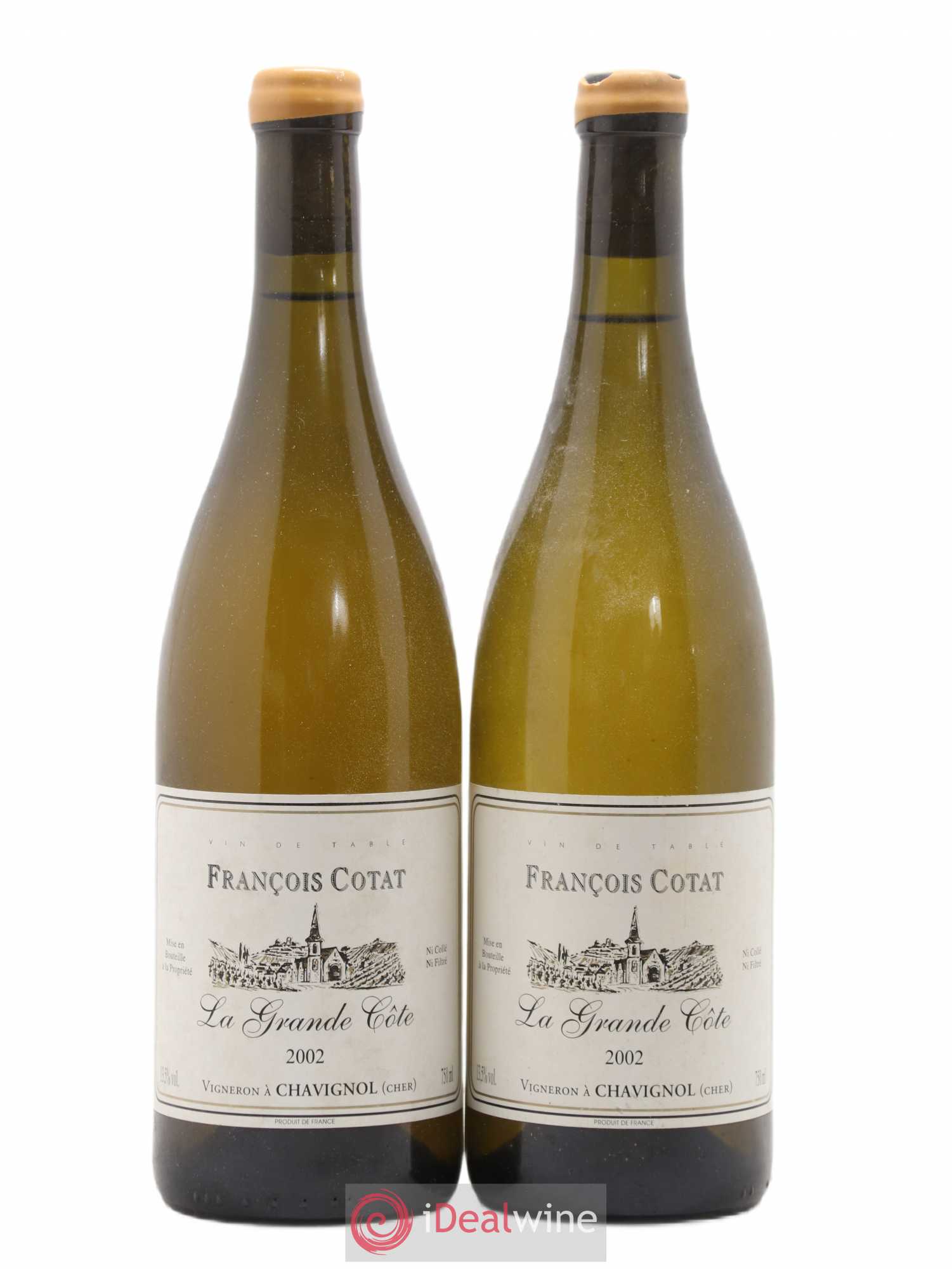 Sancerre La Grande Côte François Cotat 2002 - Lot de 2 bouteilles - 0
