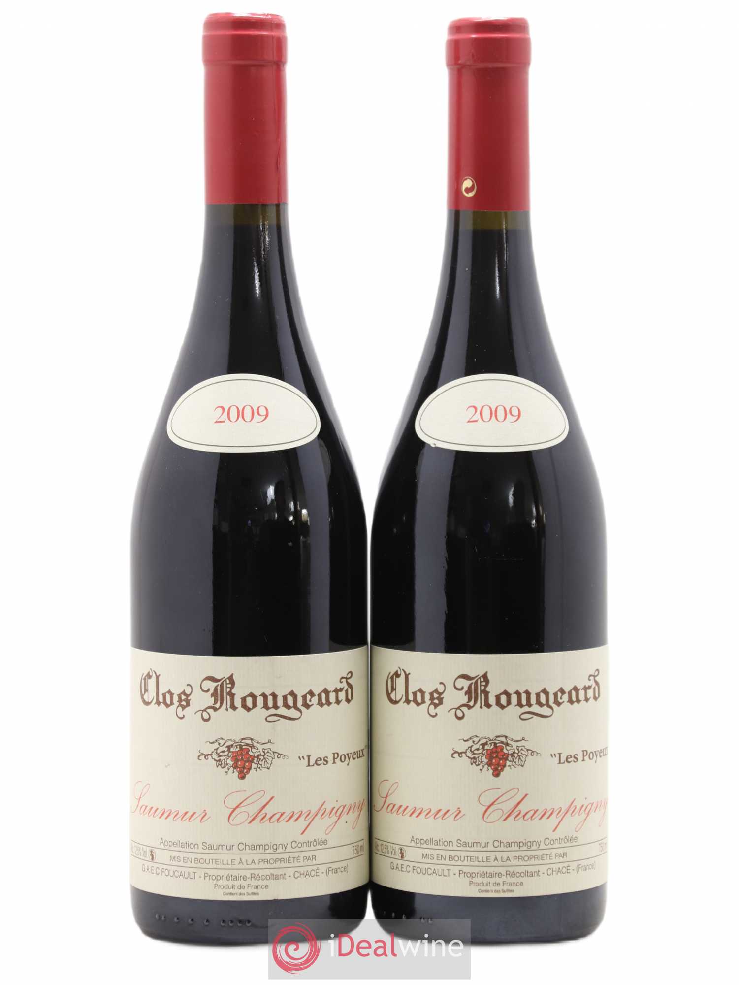 Saumur-Champigny Les Poyeux Clos Rougeard 2009 - Lot de 2 bouteilles - 0