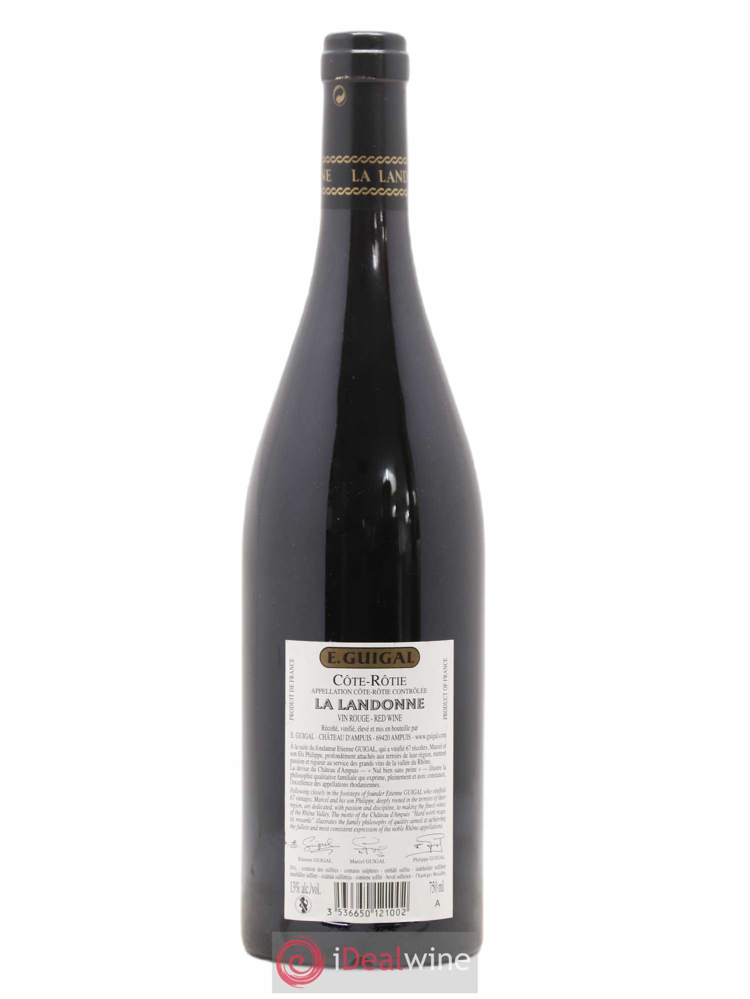 Côte-Rôtie La Landonne Guigal 2009 - Lot de 1 bouteille - 1