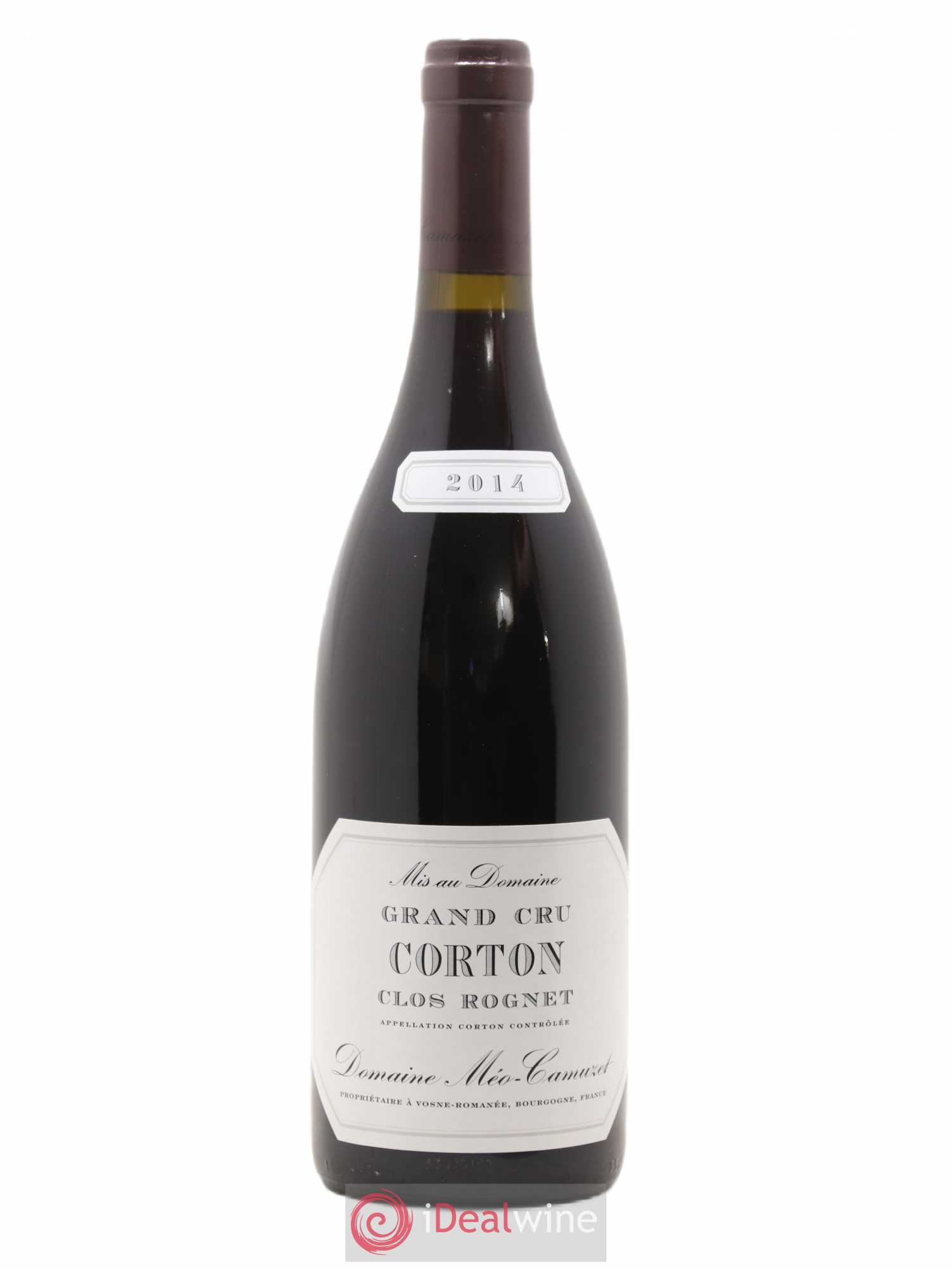 Corton Grand Cru Clos Rognet Méo-Camuzet (Domaine) 2014 - Lot de 1 bouteille - 0