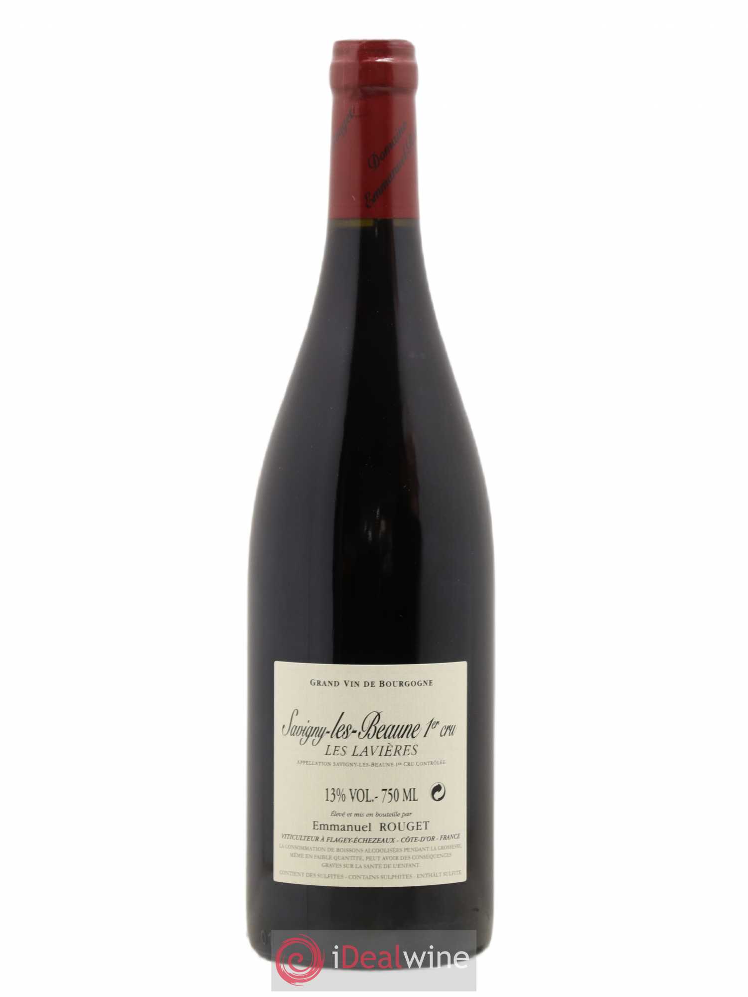 Savigny-lès-Beaune 1er Cru Les Lavières Emmanuel Rouget 2018 - Lot de 1 bouteille - 1
