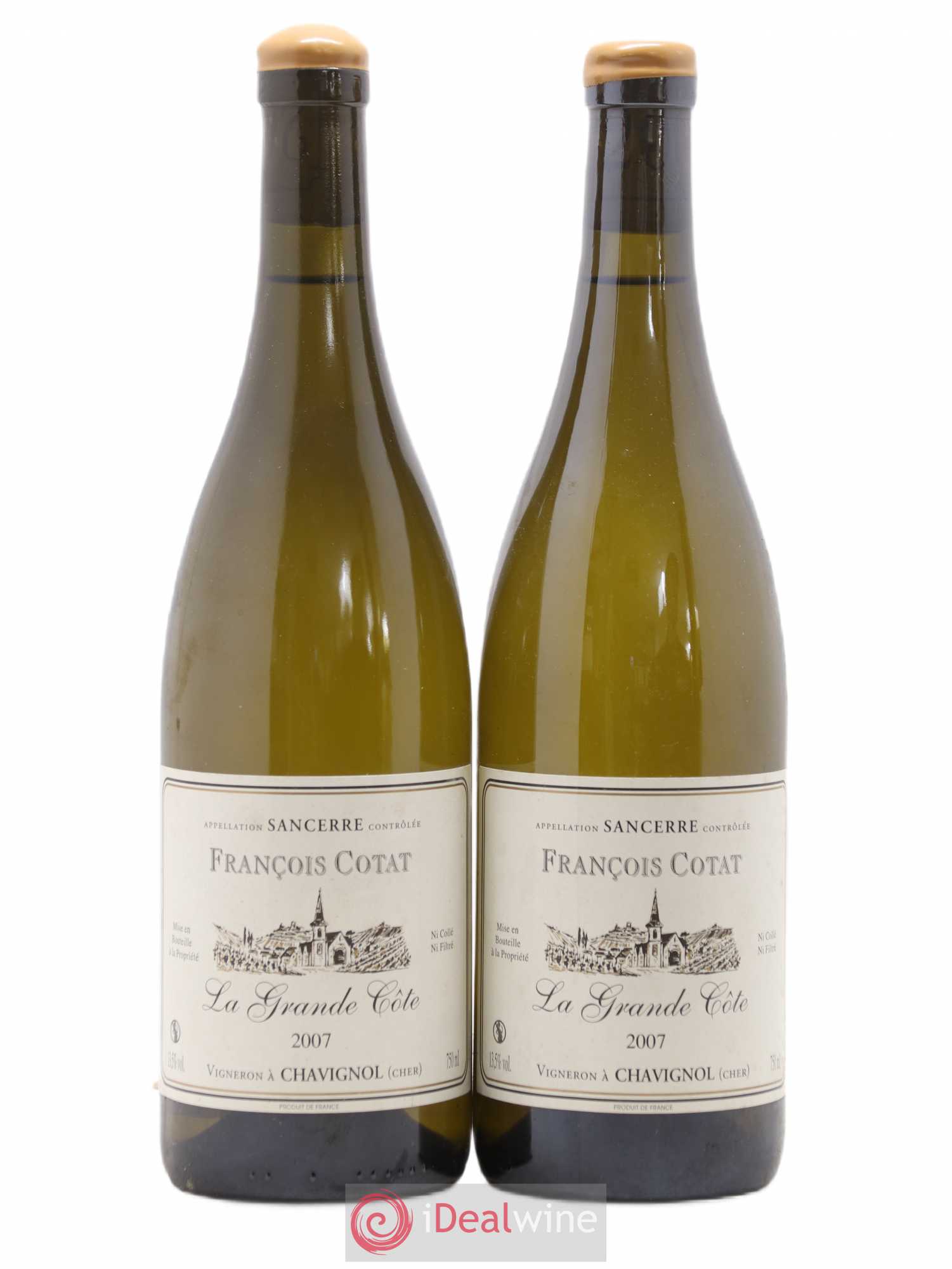 Sancerre La Grande Côte François Cotat 2007 - Lot de 2 bouteilles - 0