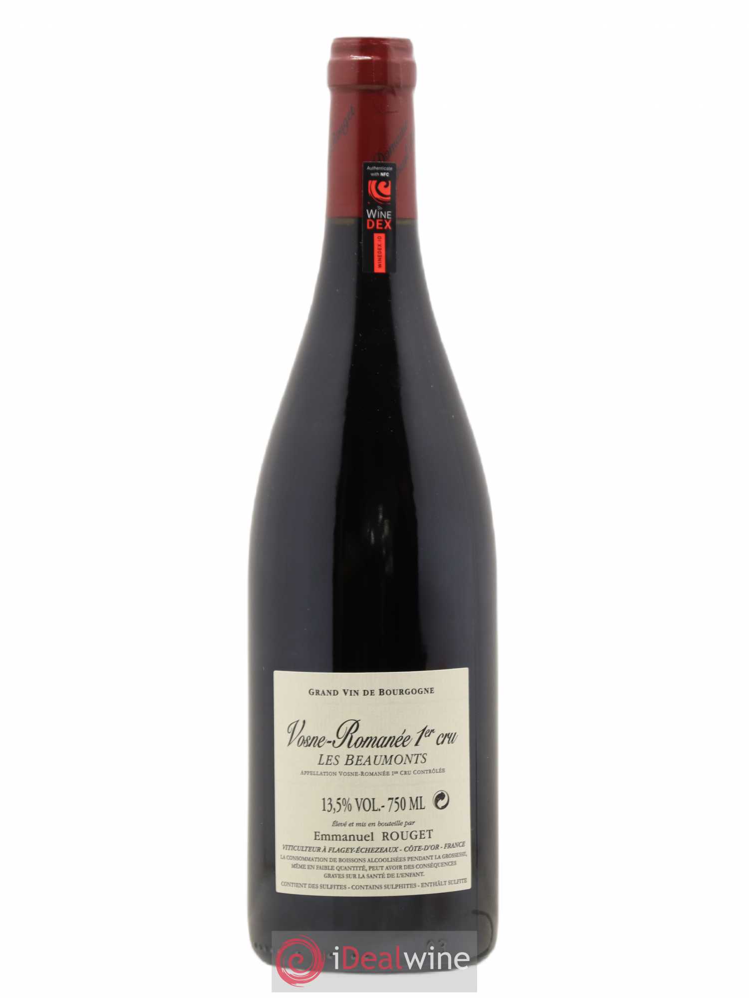 Vosne-Romanée 1er Cru Les Beaumonts Emmanuel Rouget 2018 - Lot de 1 bouteille - 1