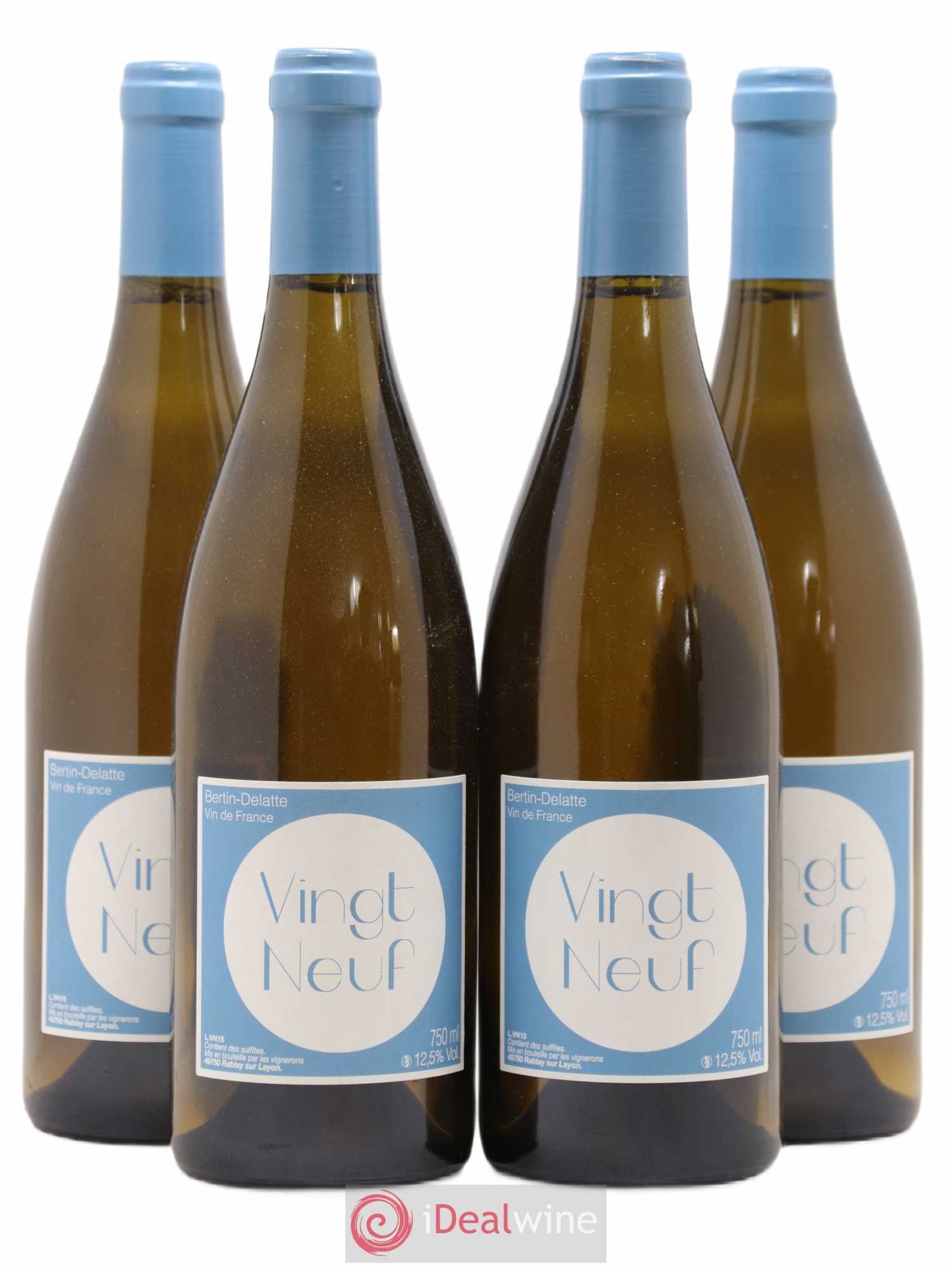Vin de France Vingt Neuf Bertin-Delatte 2015 - Lot de 4 bouteilles - 0