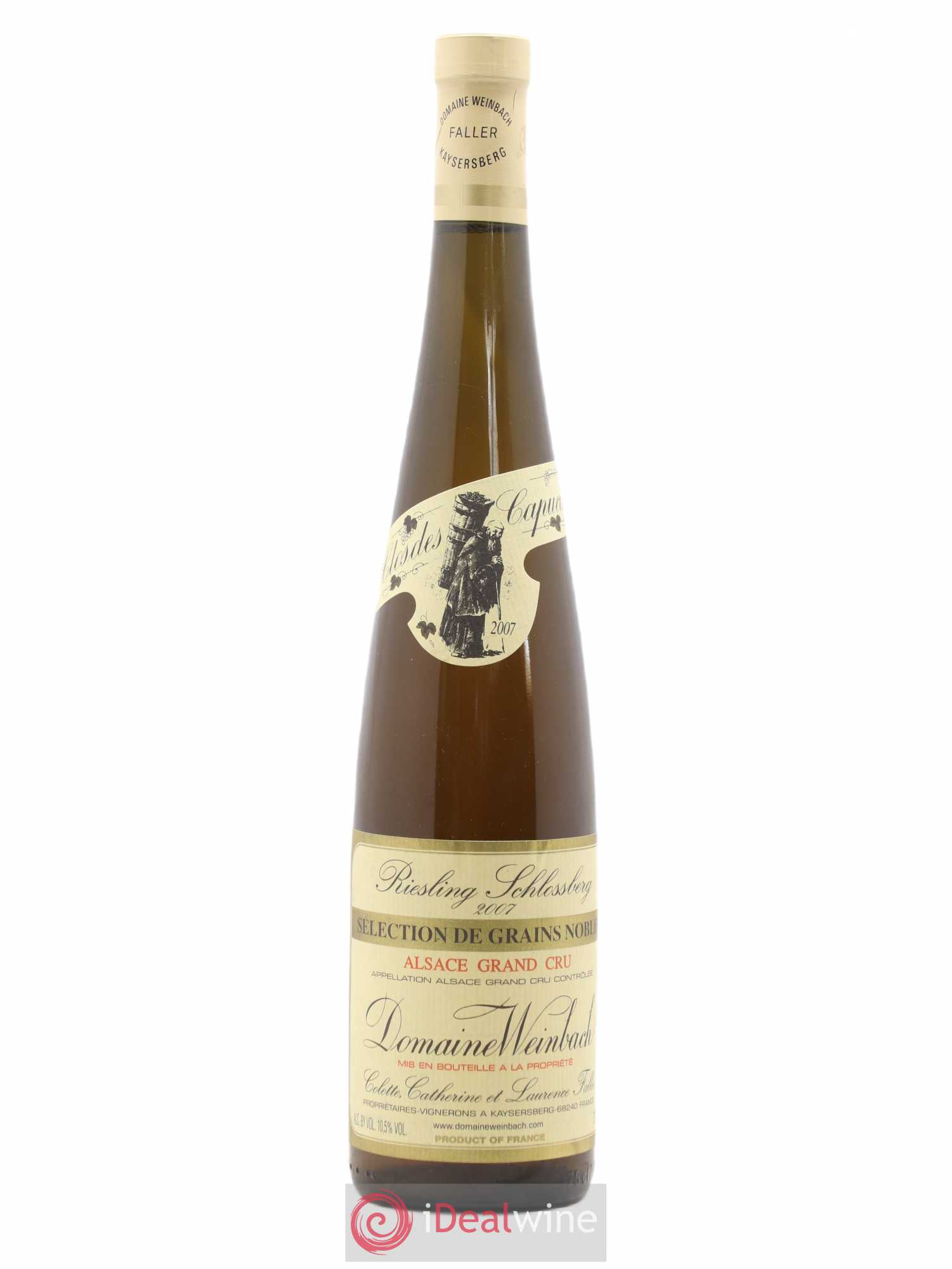 Riesling Sélection de Grains Nobles Grand Cru Schlossberg Weinbach 2007 - Posten von 1 Flasche - 0