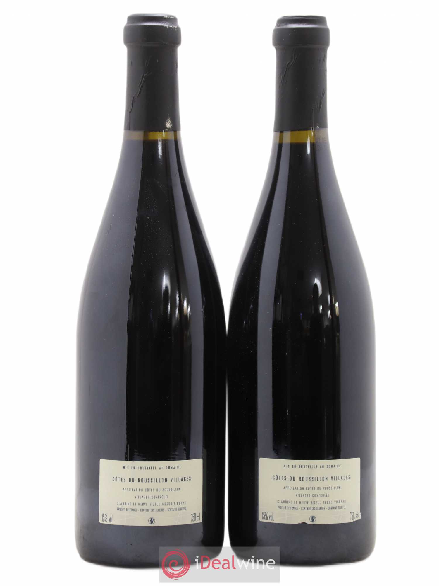 Côtes du Roussillon Villages Clos des Fées La Petite Sibérie Hervé Bizeul 2012 - Lot de 2 bouteilles - 1