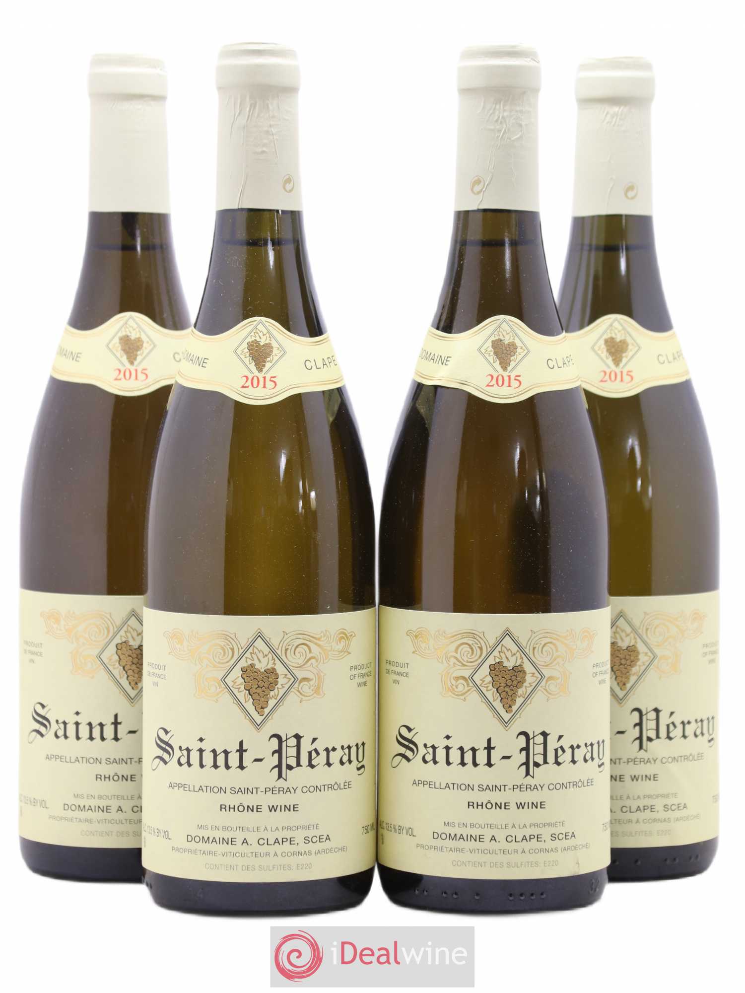 Saint-Péray Auguste Clape 2015 - Lot de 4 bouteilles - 0