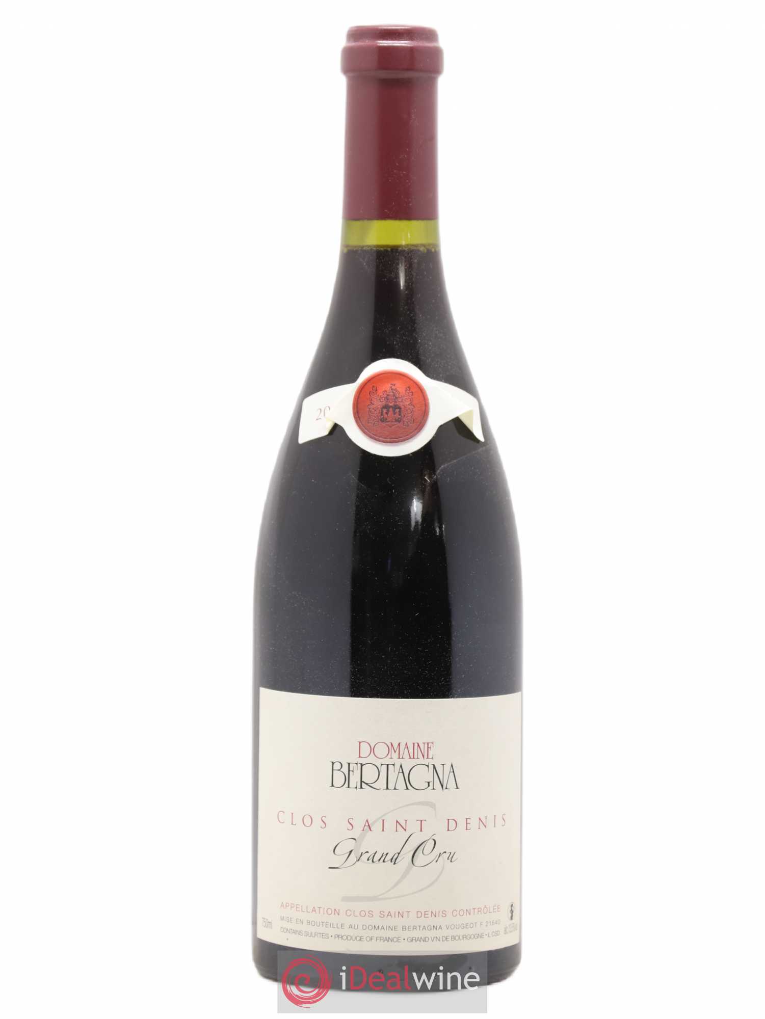 Clos Saint-Denis Grand Cru Bertagna 2012 - Lot de 1 bouteille - 0
