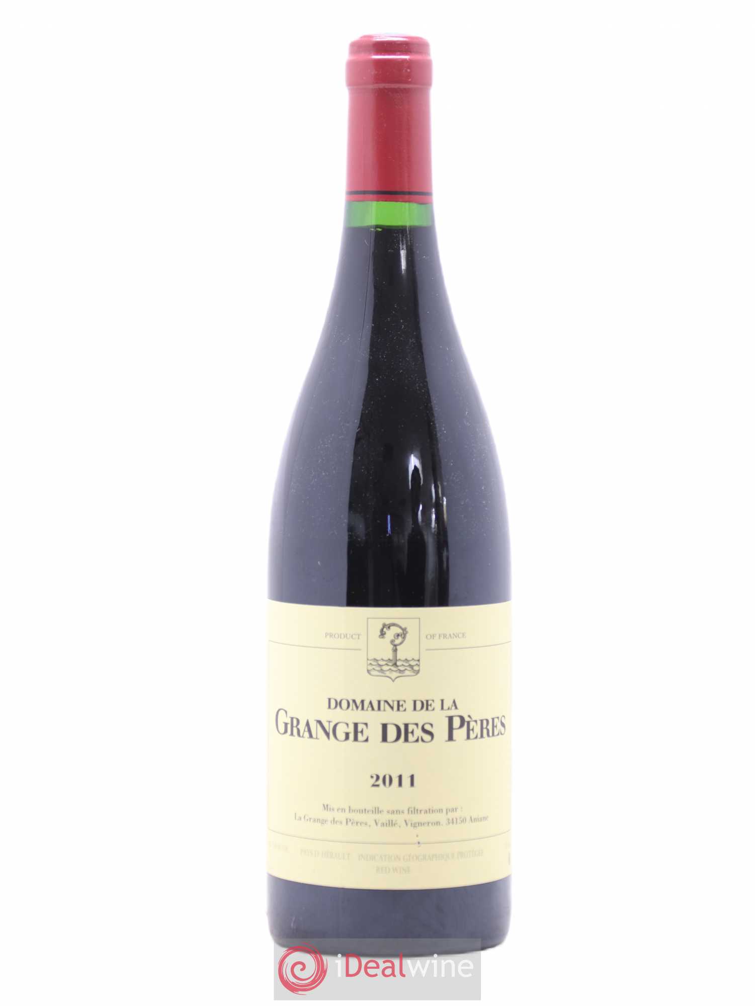 Pays d'Hérault Grange des Pères Laurent Vaillé 2011 - Lot de 1 bouteille - 0