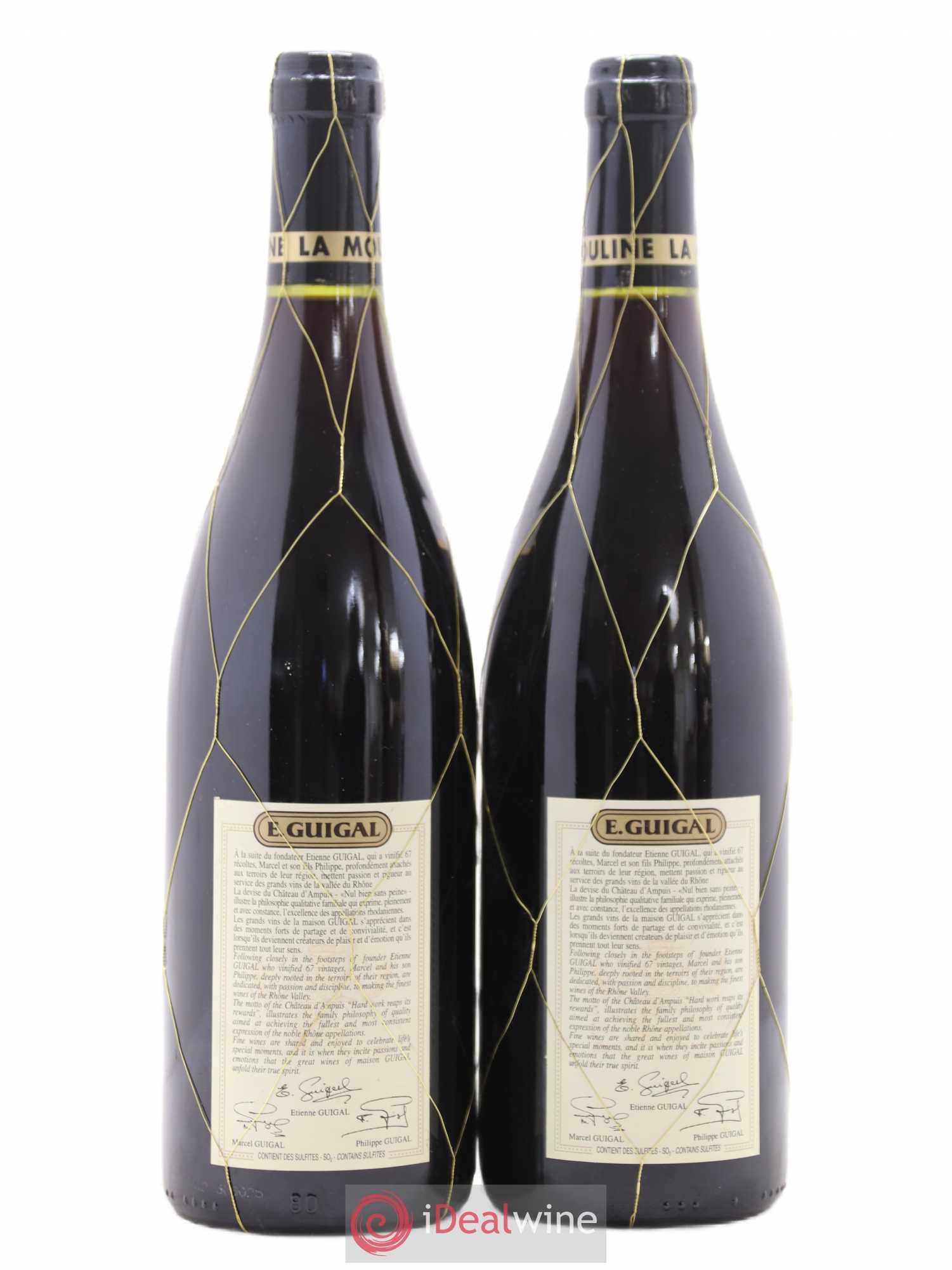 Côte-Rôtie La Mouline Guigal 2002 - Lot de 2 bouteilles - 1