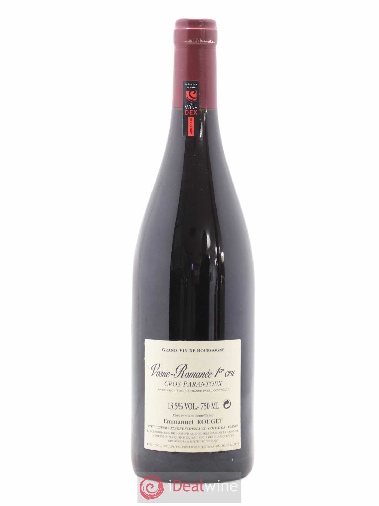 Vosne-Romanée 1er Cru Cros Parantoux Emmanuel Rouget 2009 - Posten von 1 Flasche - 1