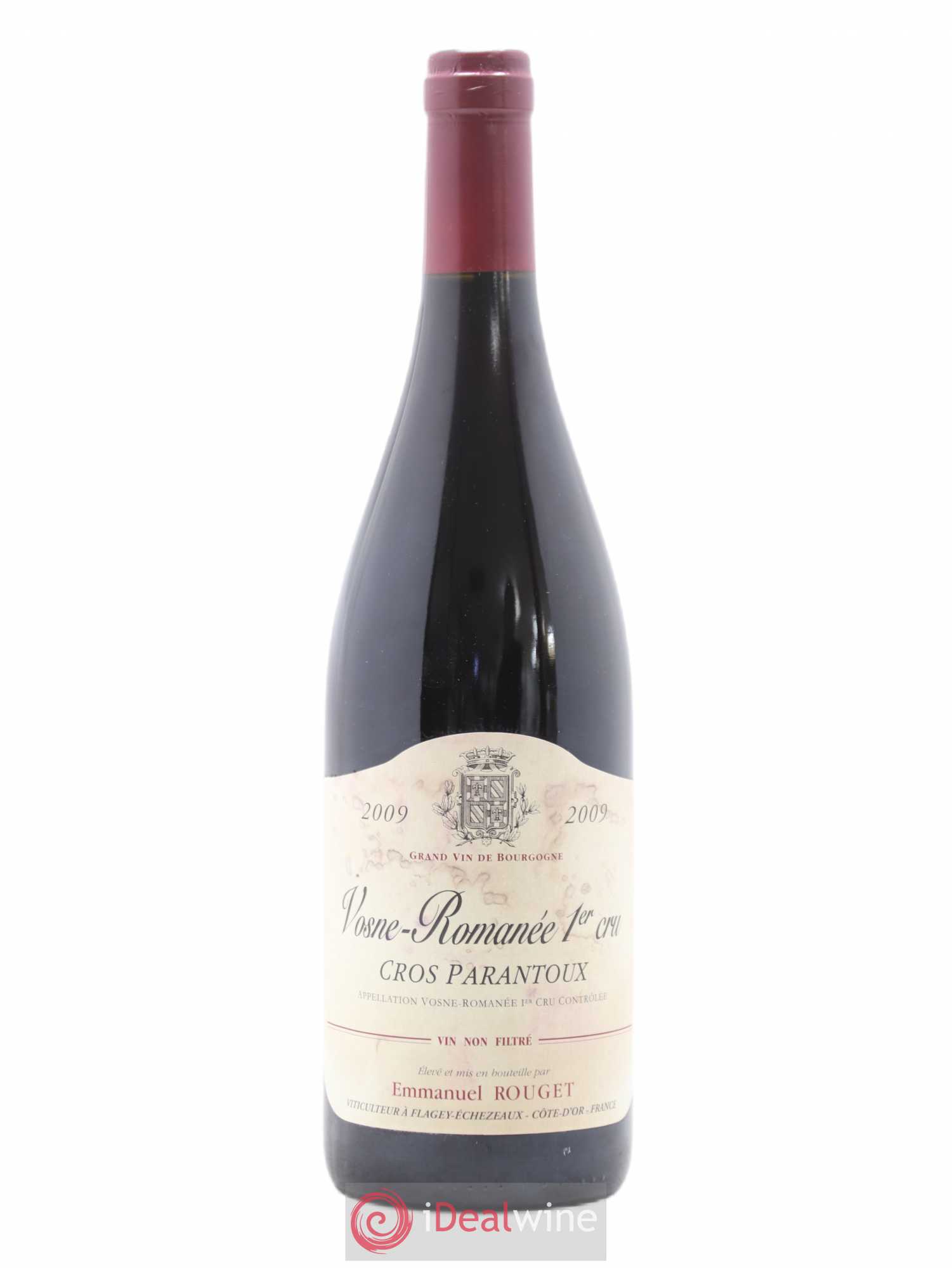 Vosne-Romanée 1er Cru Cros Parantoux Emmanuel Rouget 2009 - Posten von 1 Flasche - 0