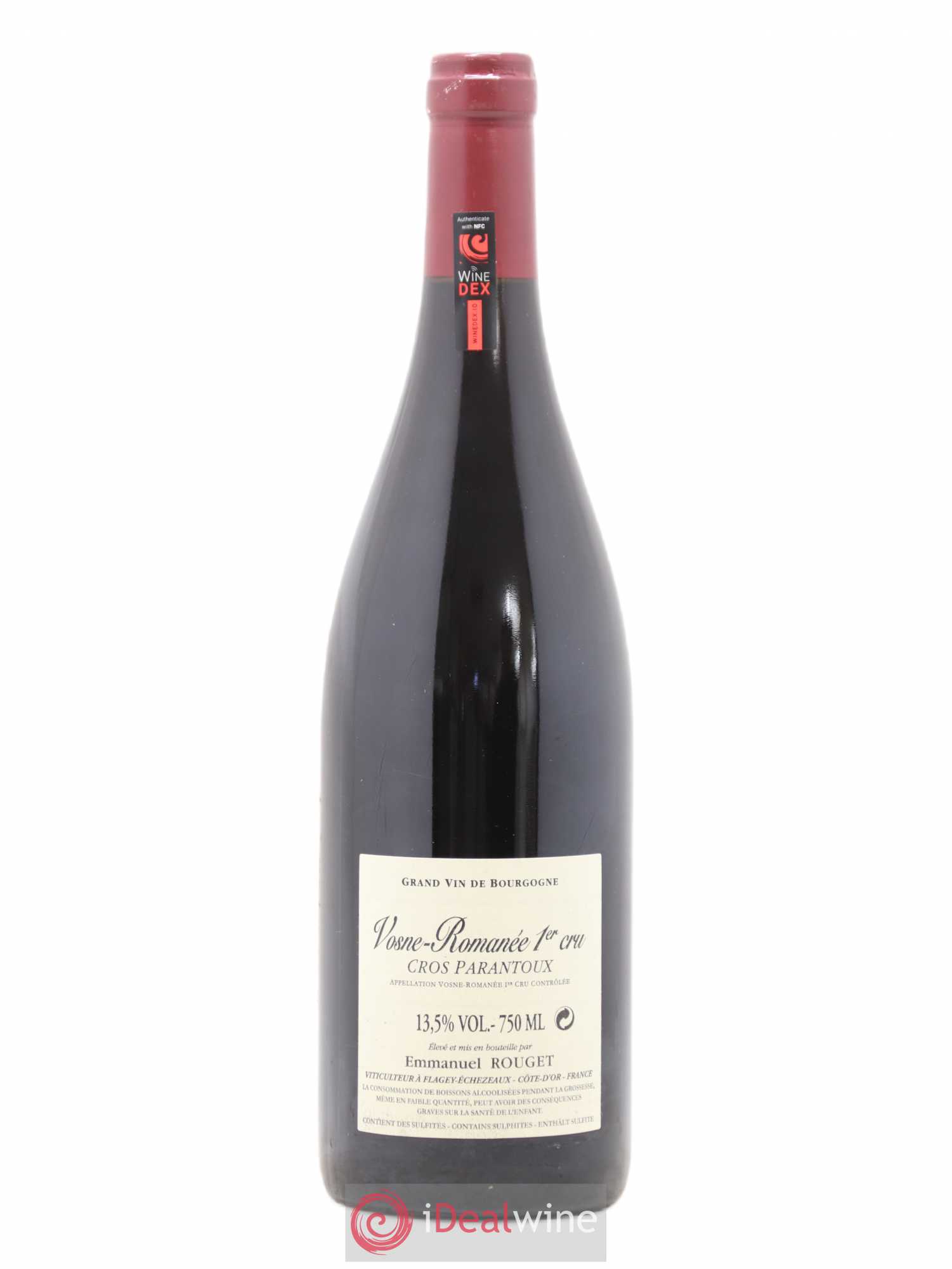 Vosne-Romanée 1er Cru Cros Parantoux Emmanuel Rouget 2009 - Lot de 1 bouteille - 1