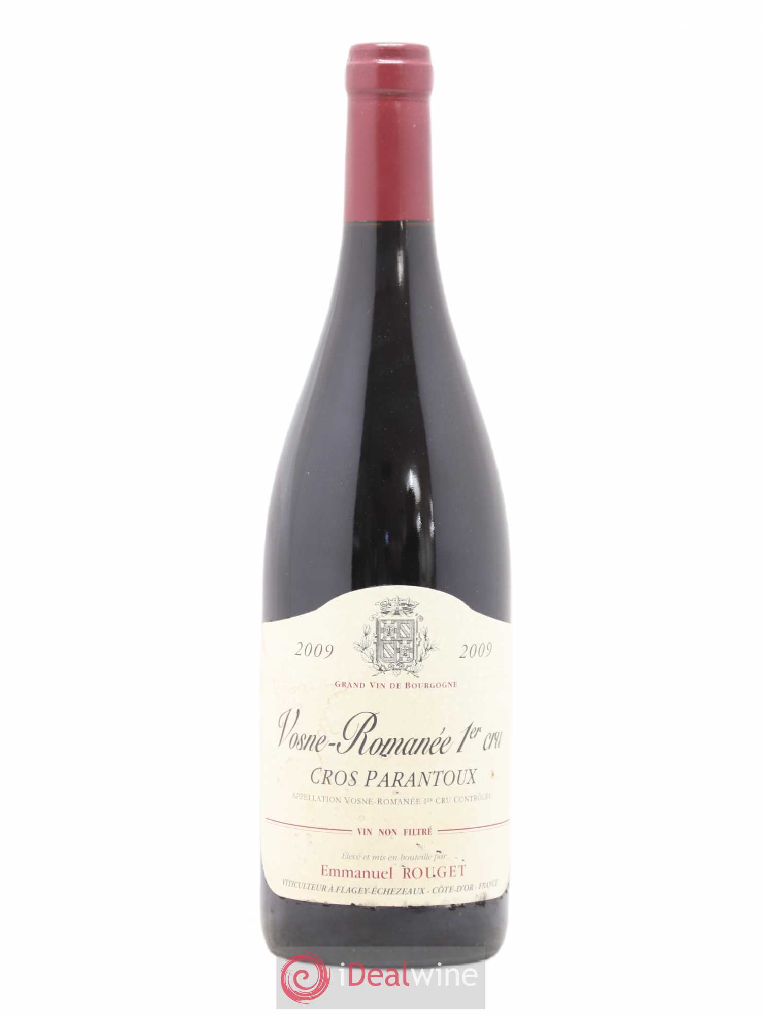 Vosne-Romanée 1er Cru Cros Parantoux Emmanuel Rouget 2009 - Lot de 1 bouteille - 0