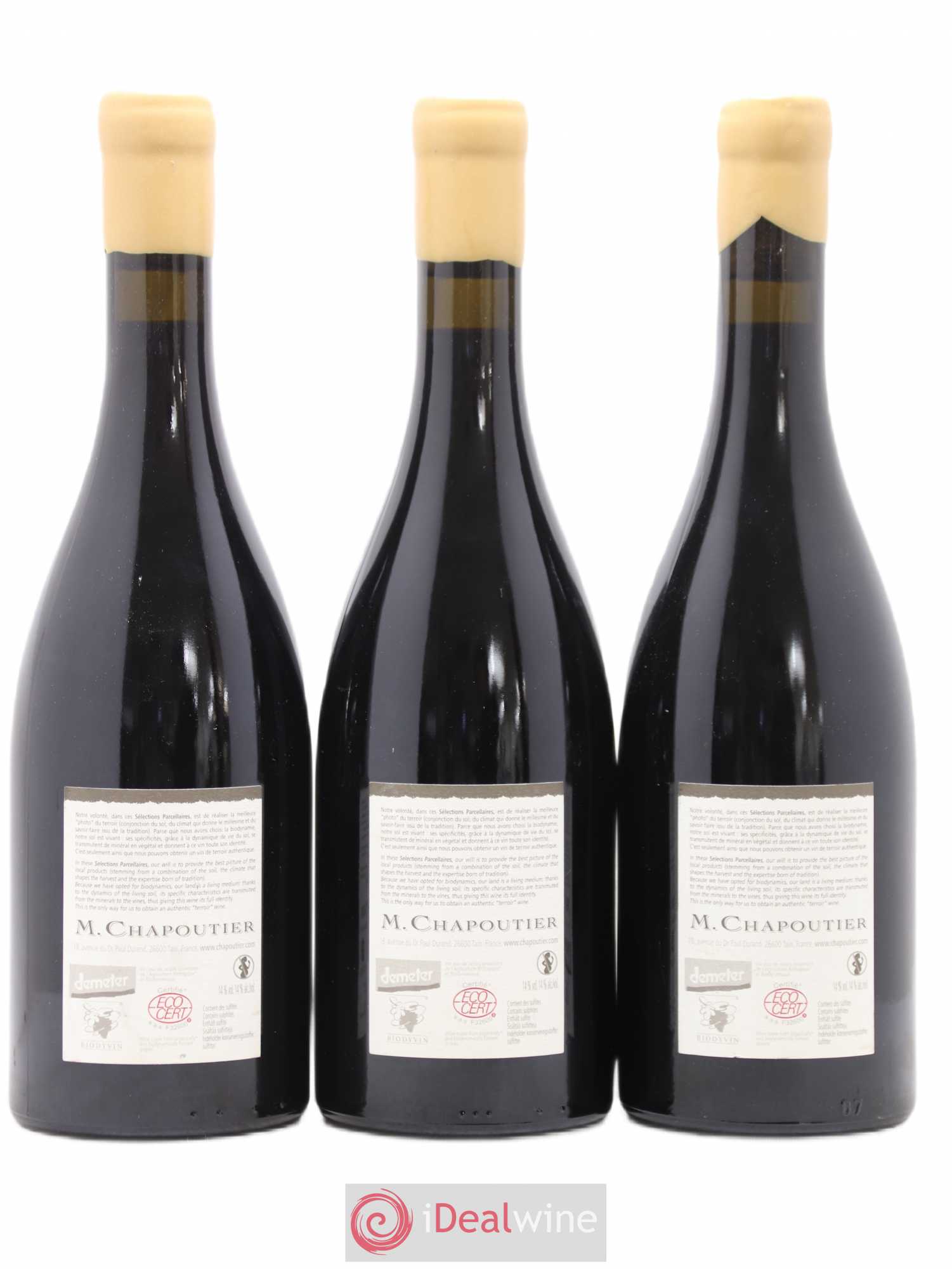 Hermitage Ermitage l'Ermite Chapoutier 2006 - Lot de 3 bouteilles - 1