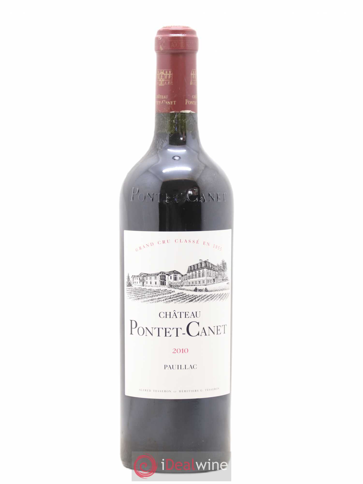 Château Pontet Canet 5ème Grand Cru Classé 2010 - Lot de 1 bouteille - 0