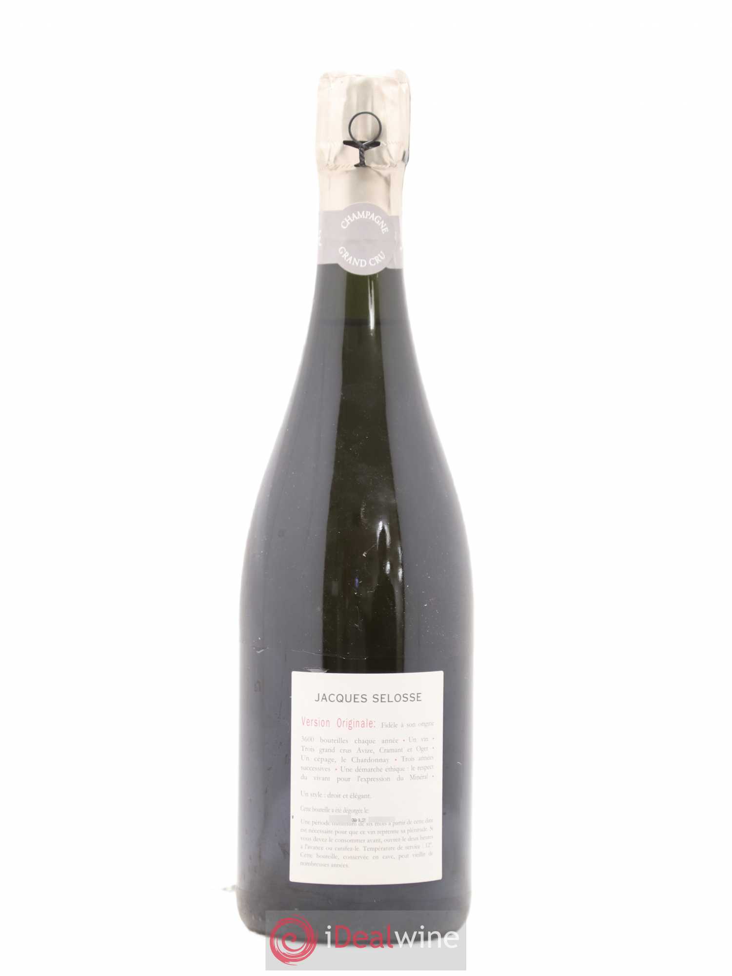 Version Originale Jacques Selosse - Lot de 1 bouteille - 1
