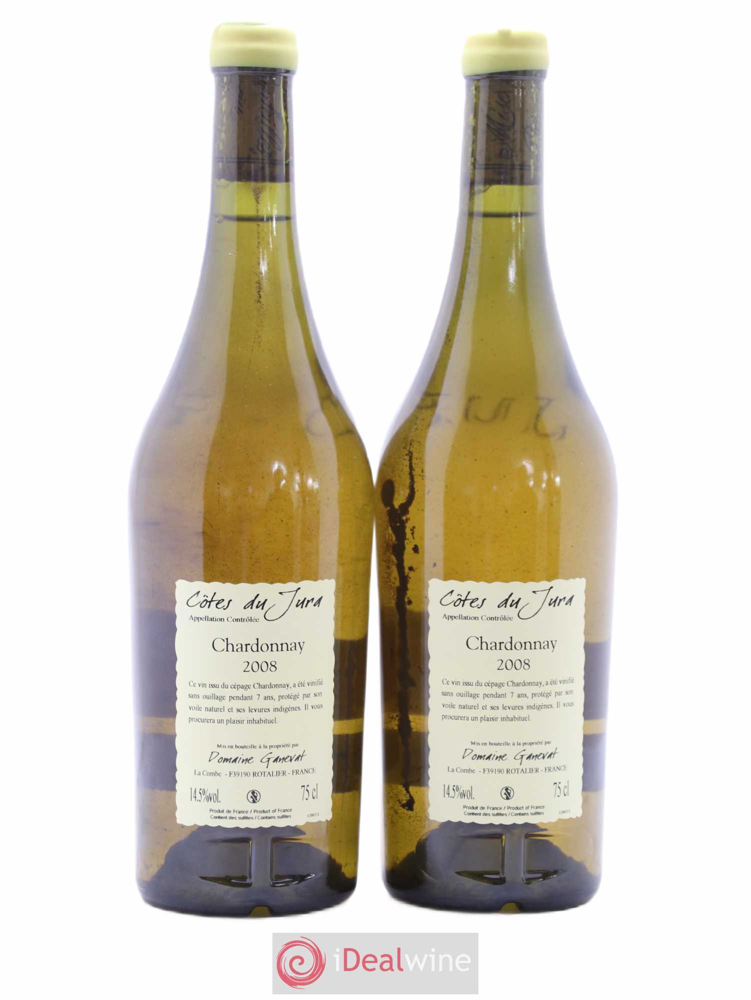 Côtes du Jura Cuvée du Pépé Jean-François Ganevat (Domaine) 2008 - Lot de 2 bouteilles - 1
