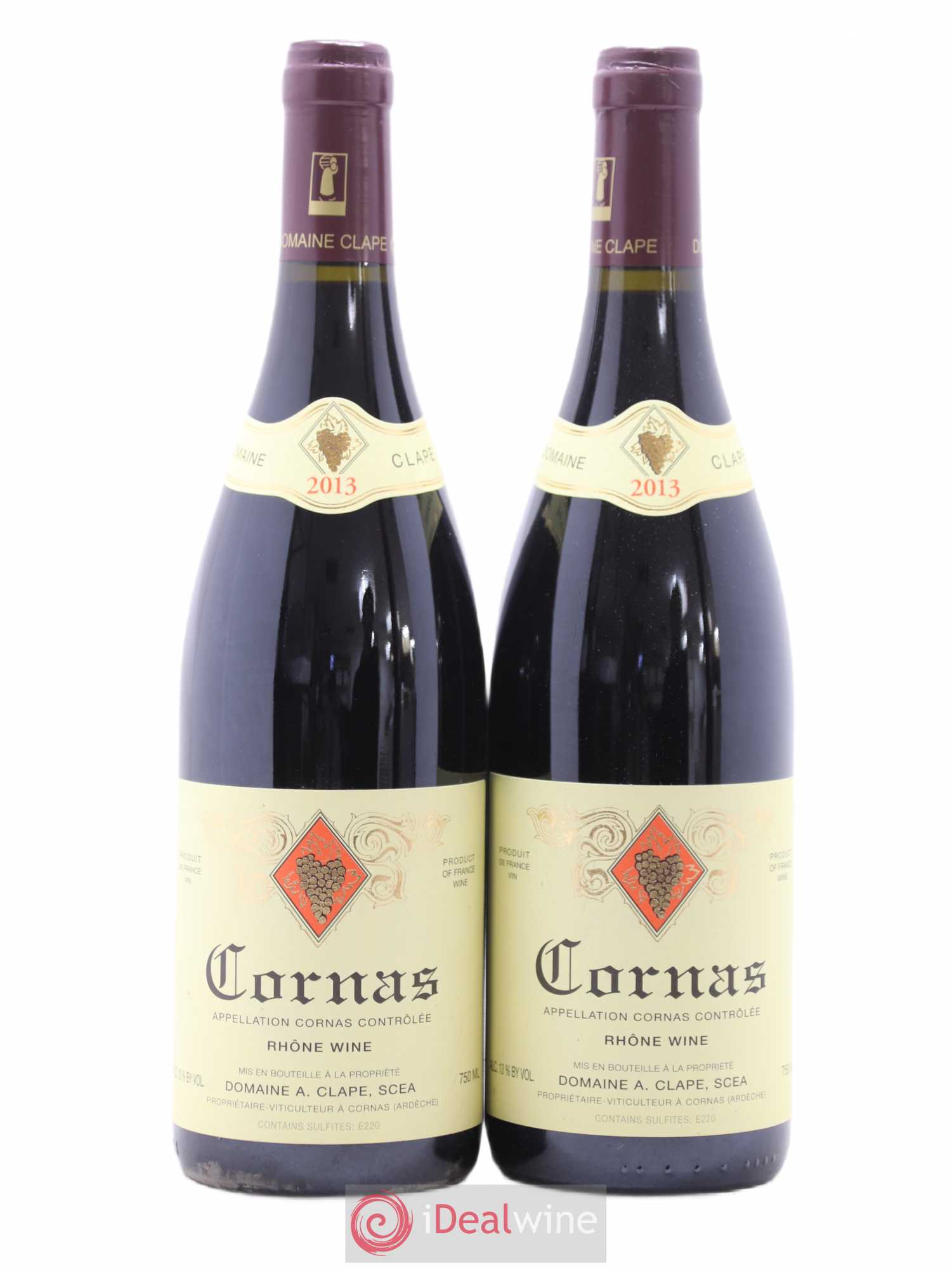 Cornas Auguste Clape 2013 - Lot de 2 bouteilles - 0