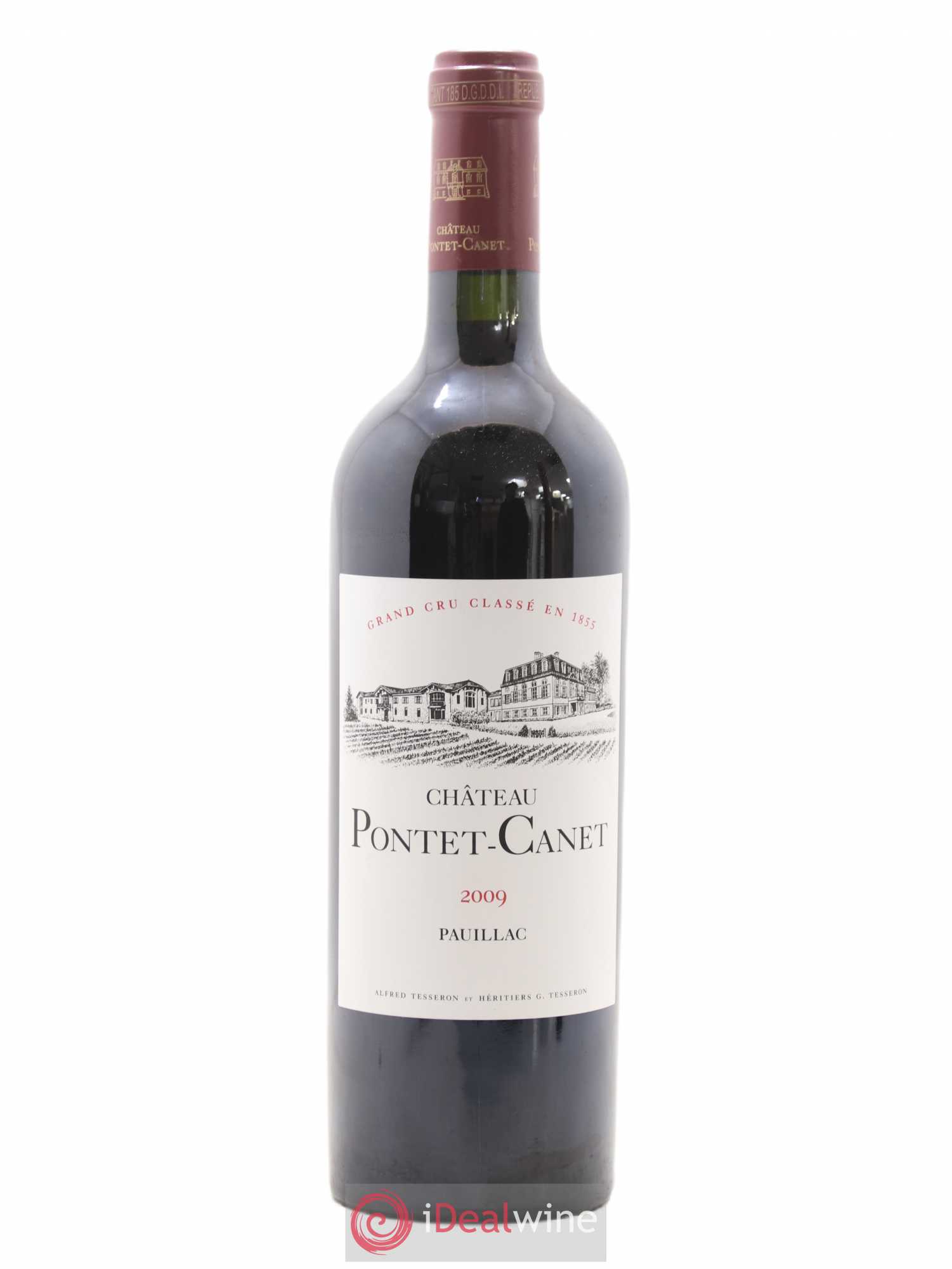 Château Pontet Canet 5ème Grand Cru Classé 2009 - Lot de 1 bouteille - 0