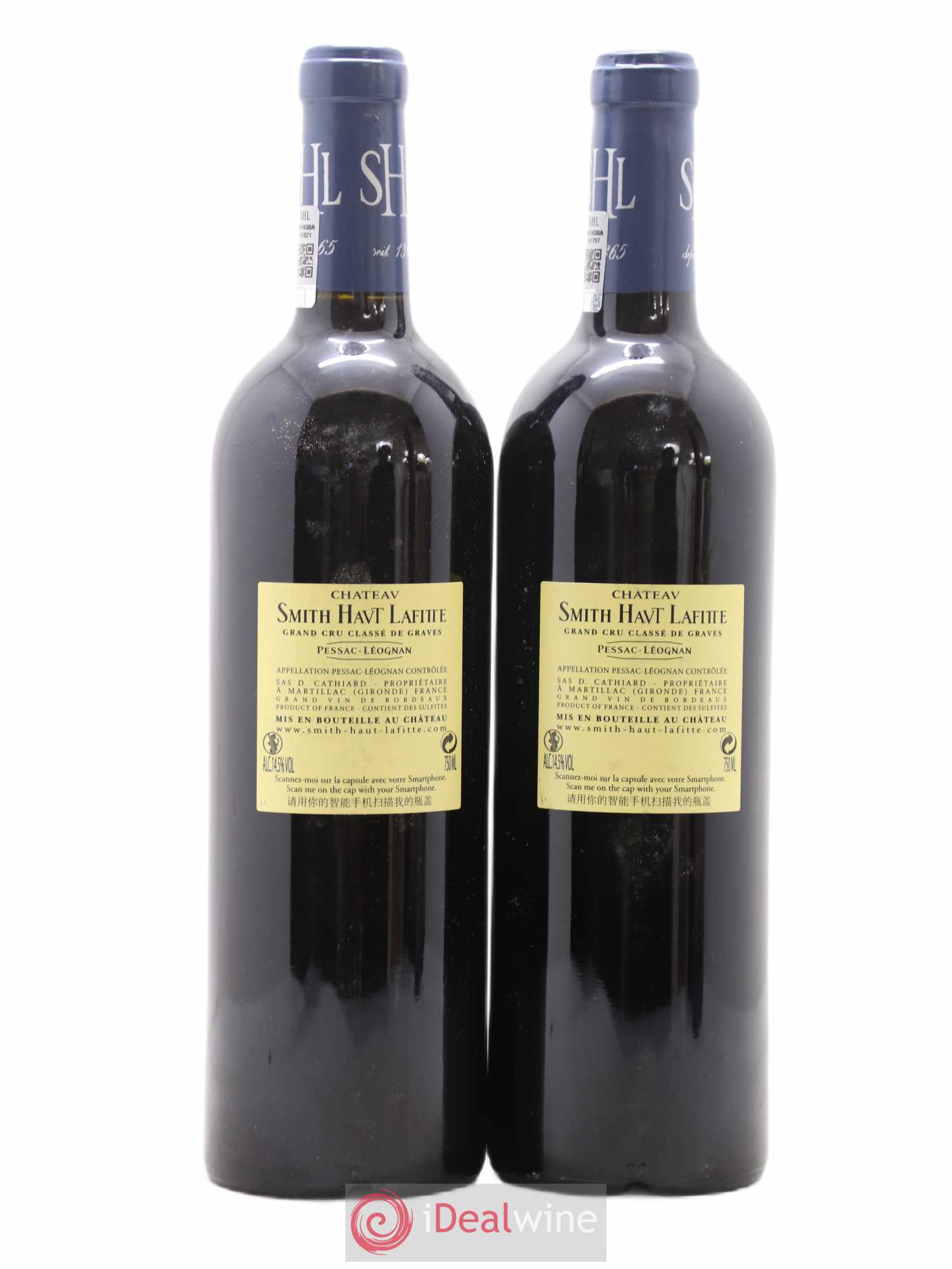 Château Smith Haut Lafitte Cru Classé de Graves 2009 - Lot de 2 bouteilles - 1