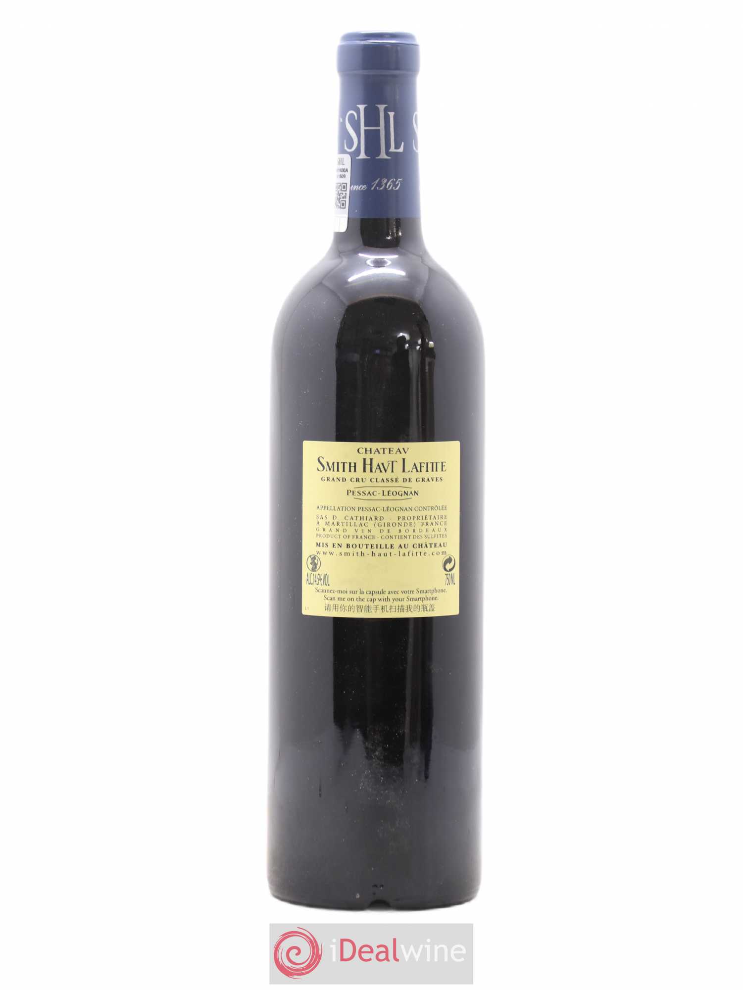 Château Smith Haut Lafitte Cru Classé de Graves 2009 - Lot de 1 bouteille - 1