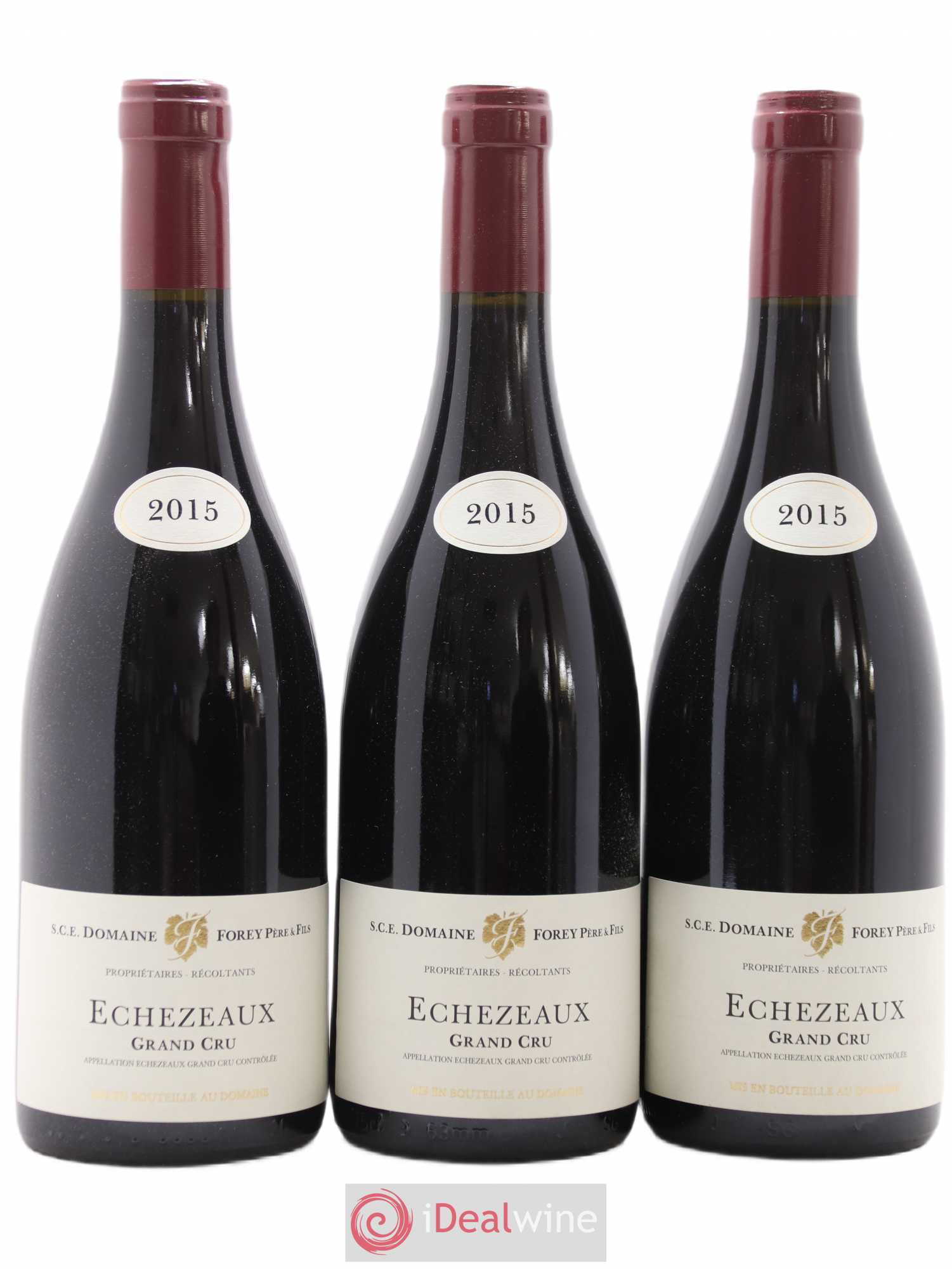 Echezeaux Grand Cru Forey Père et Fils (Domaine) 2015 - Lot de 3 bouteilles - 0
