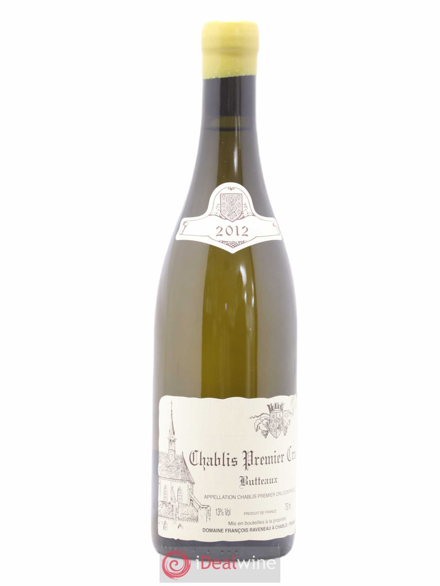 Chablis 1er Cru Butteaux Raveneau (Domaine) 2012 - Lot de 1 bouteille - 0