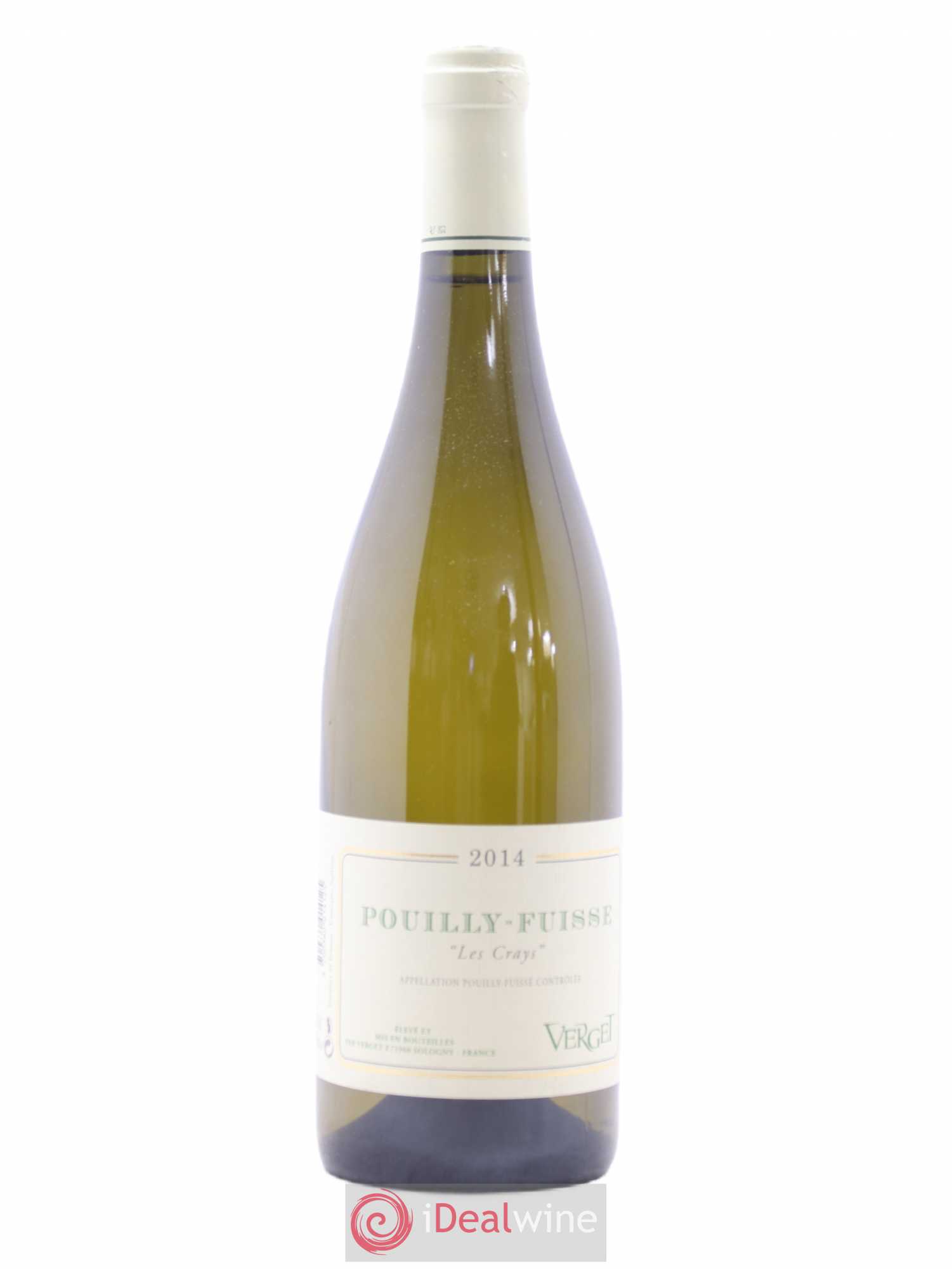Pouilly-Fuissé Les Crays Verget 2014 - Lot de 1 bouteille - 0