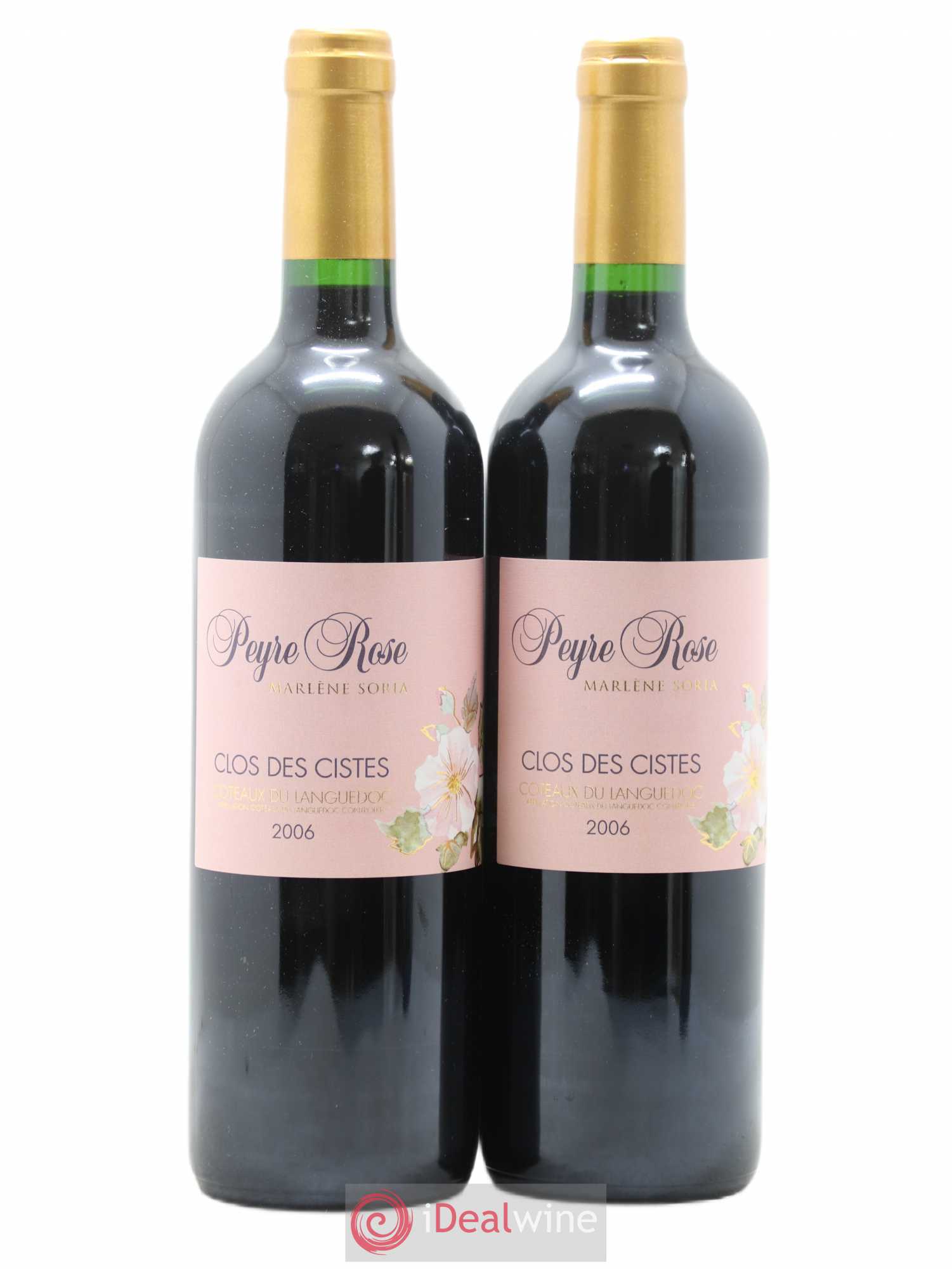 Vin de France (anciennement Coteaux du Languedoc) Domaine Peyre Rose Les Cistes Marlène Soria 2006 - Lot de 2 bouteilles - 0