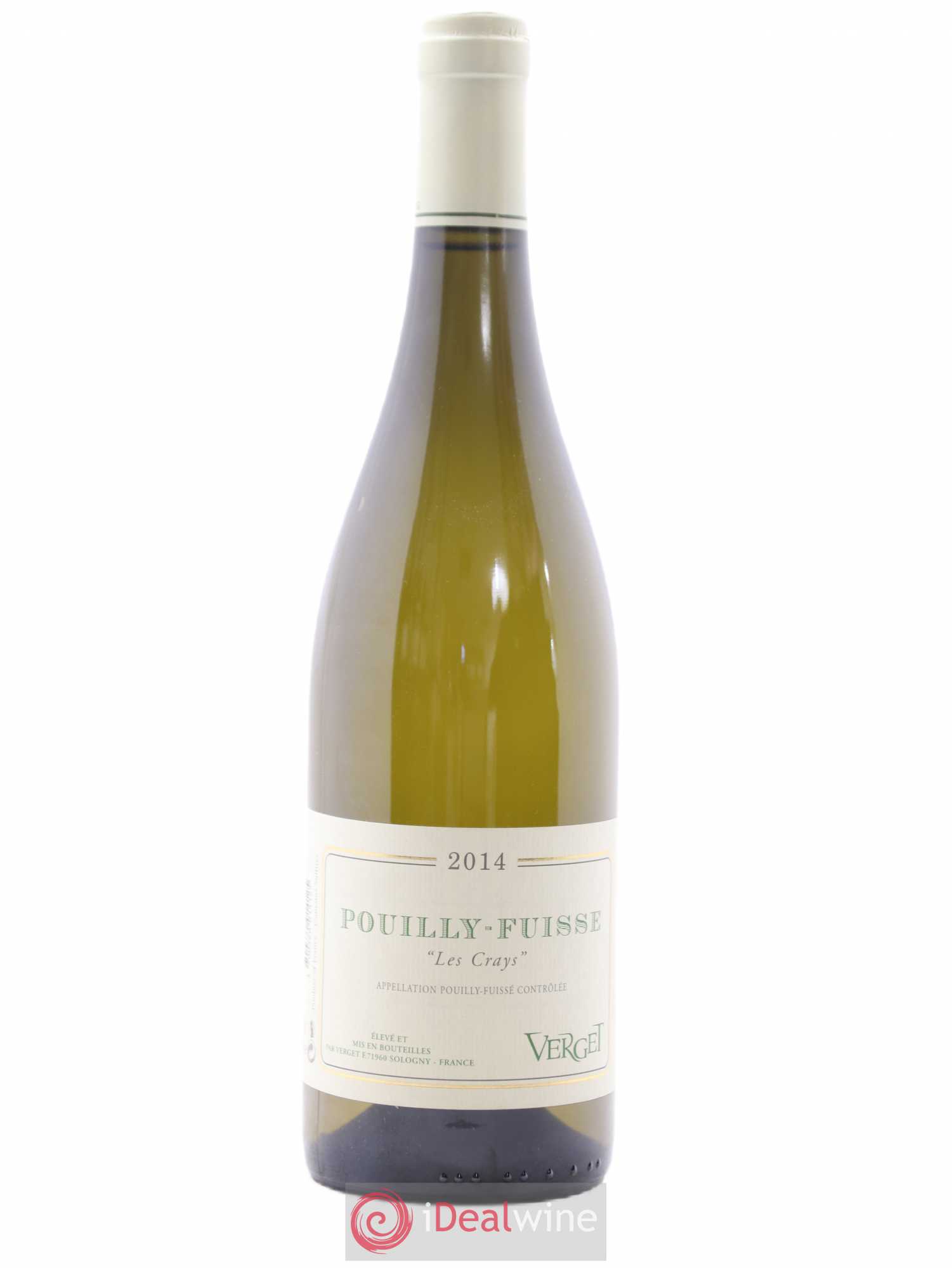 Pouilly-Fuissé Les Crays Verget 2014 - Lot de 1 bouteille - 0