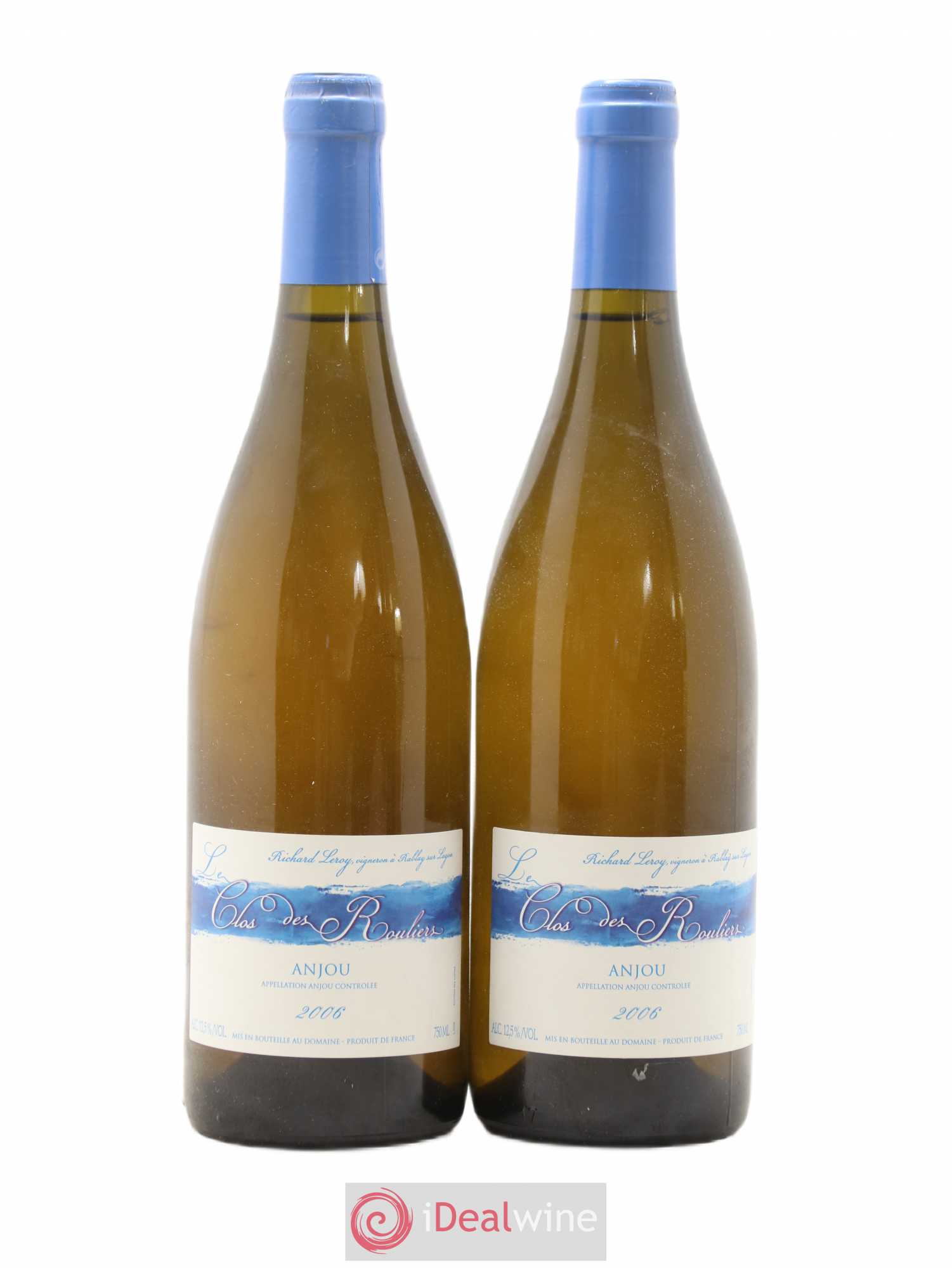 Anjou Le Clos des Rouliers Richard Leroy 2006 - Lot de 2 bouteilles - 0
