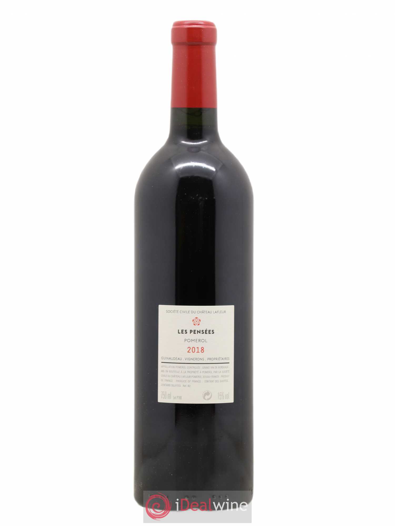 Pensées de Lafleur Second Vin 2018 - Lot de 1 bouteille - 1