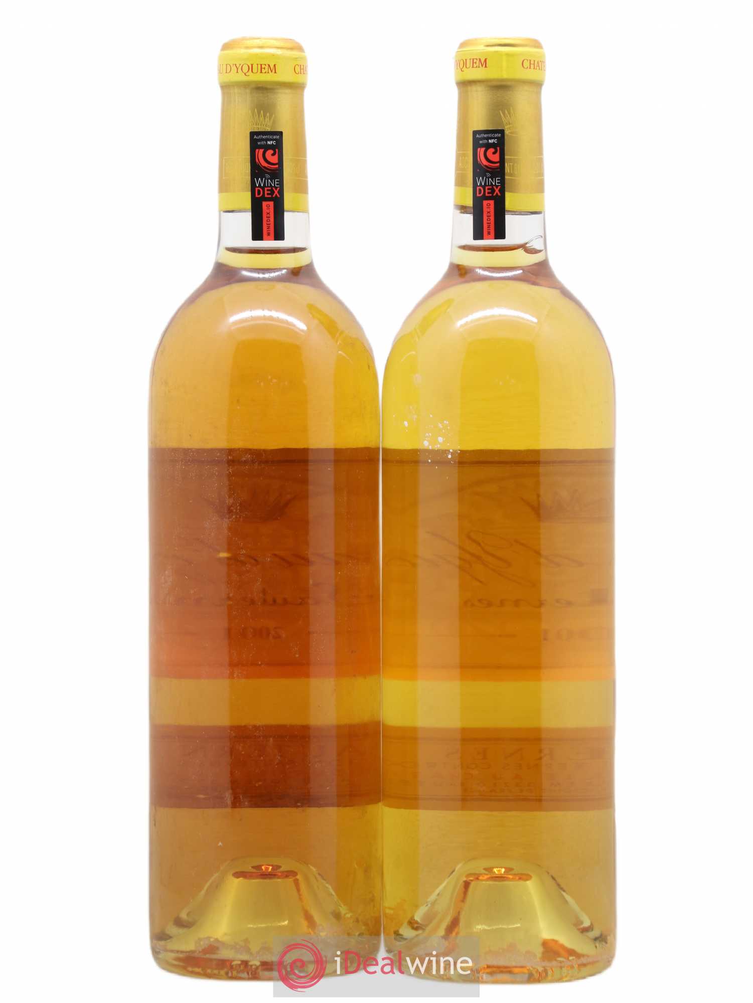 Château d' Yquem 1er Cru Classé Supérieur 2001 - Lotto di 2 bottiglie - 1