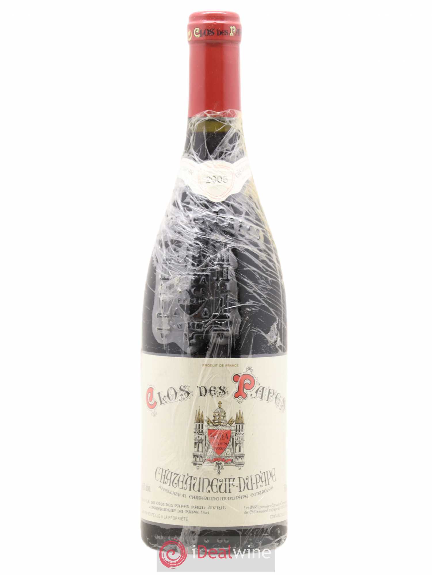 Châteauneuf-du-Pape Clos des Papes - Paul Avril 2005 - Lot de 1 bouteille - 0