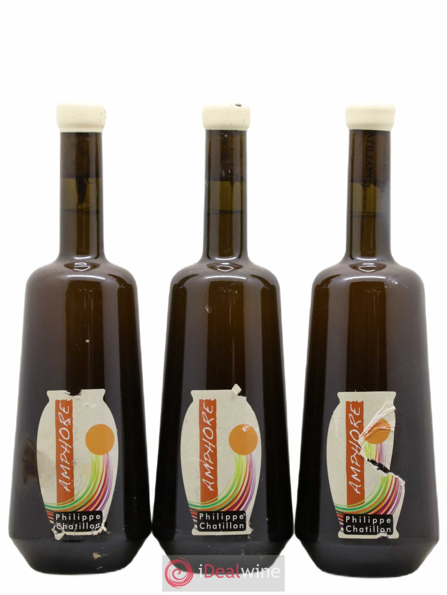 Arbois Amphore Philippe Chatillon 2018 - Lot de 3 bouteilles - 0