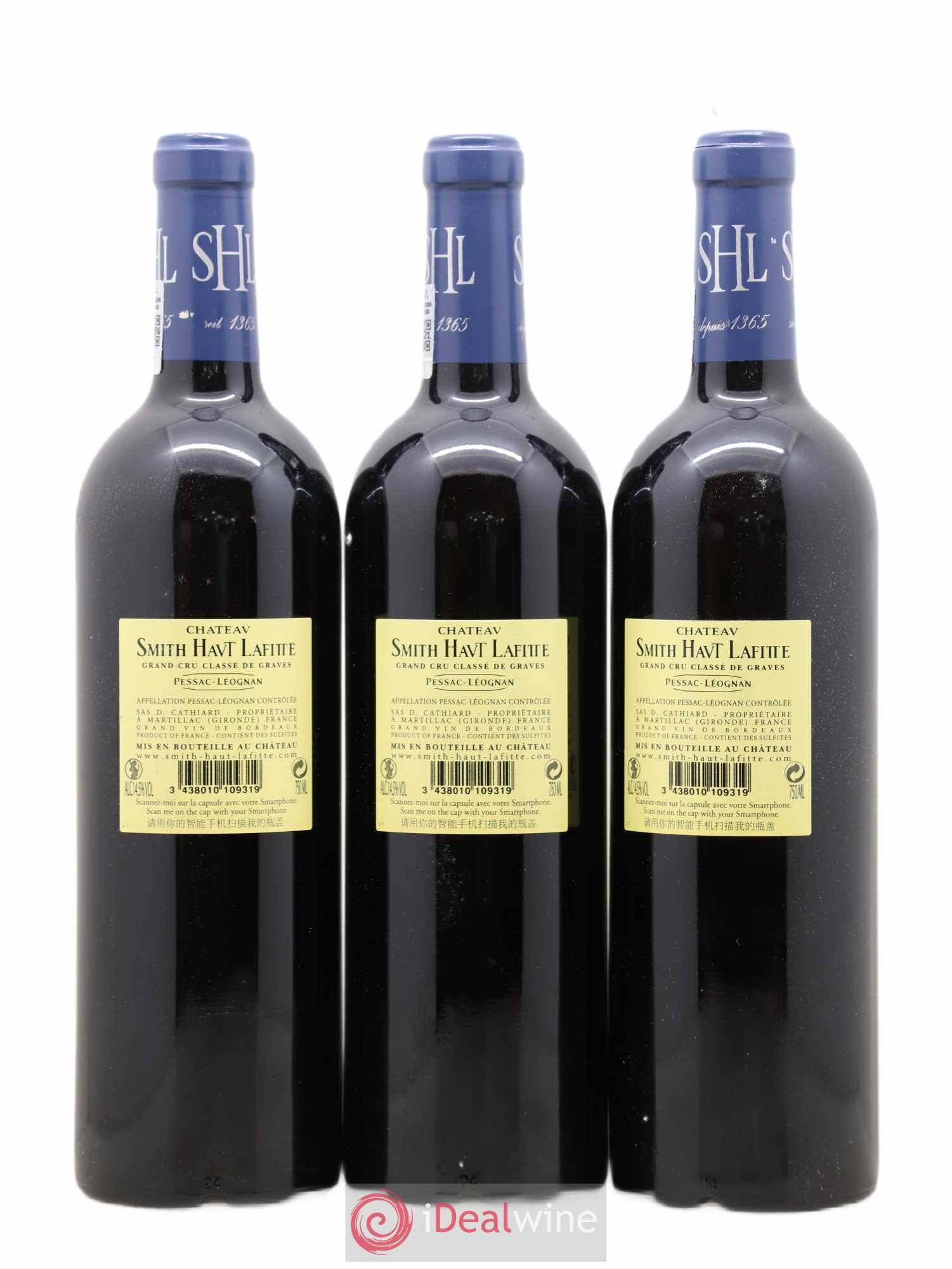 Château Smith Haut Lafitte Cru Classé de Graves 2009 - Lot de 6 bouteilles - 4