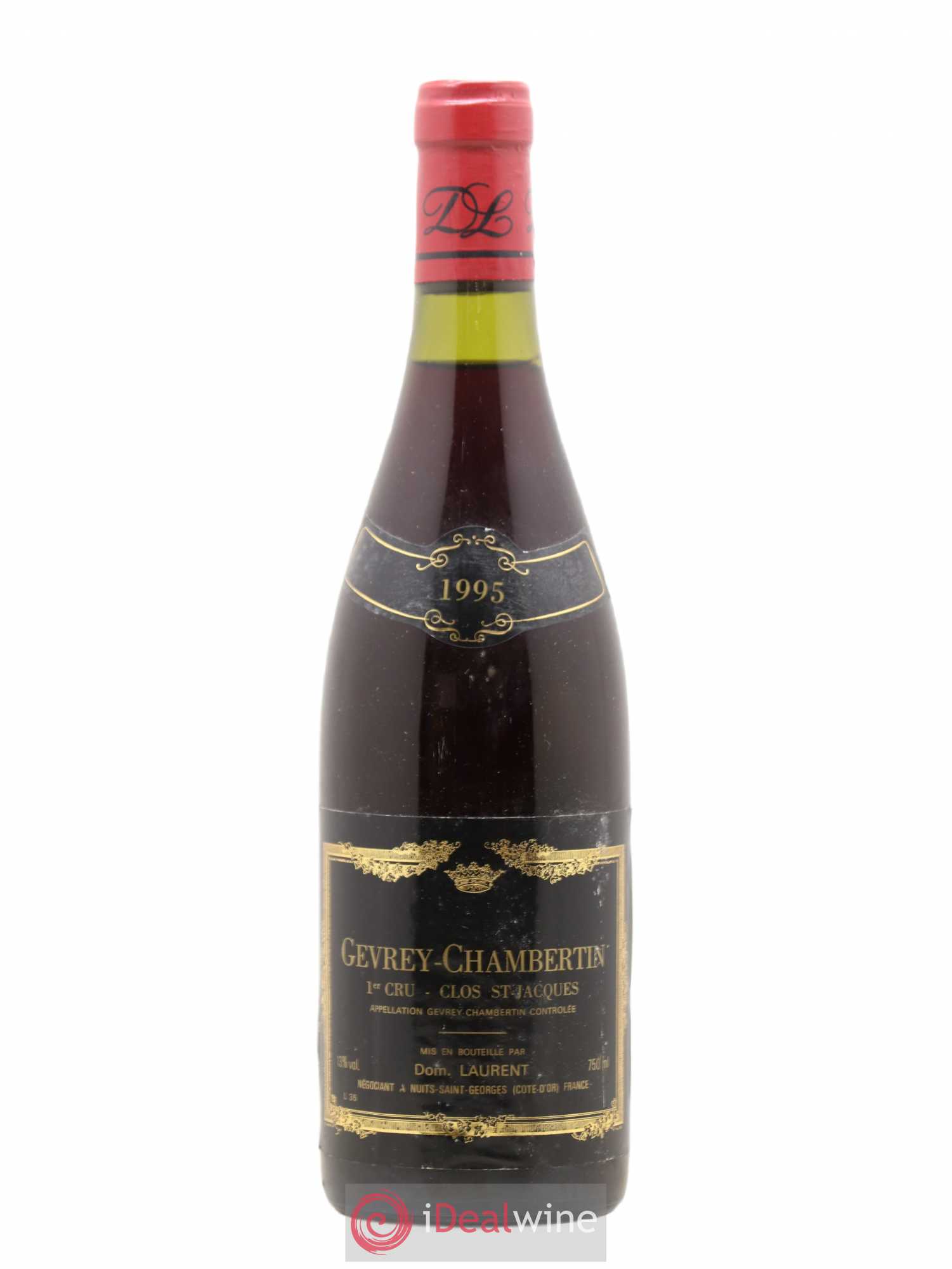 Gevrey-Chambertin 1er Cru Clos Saint Jacques Dominique Laurent 1995 - Lot de 1 bouteille - 0