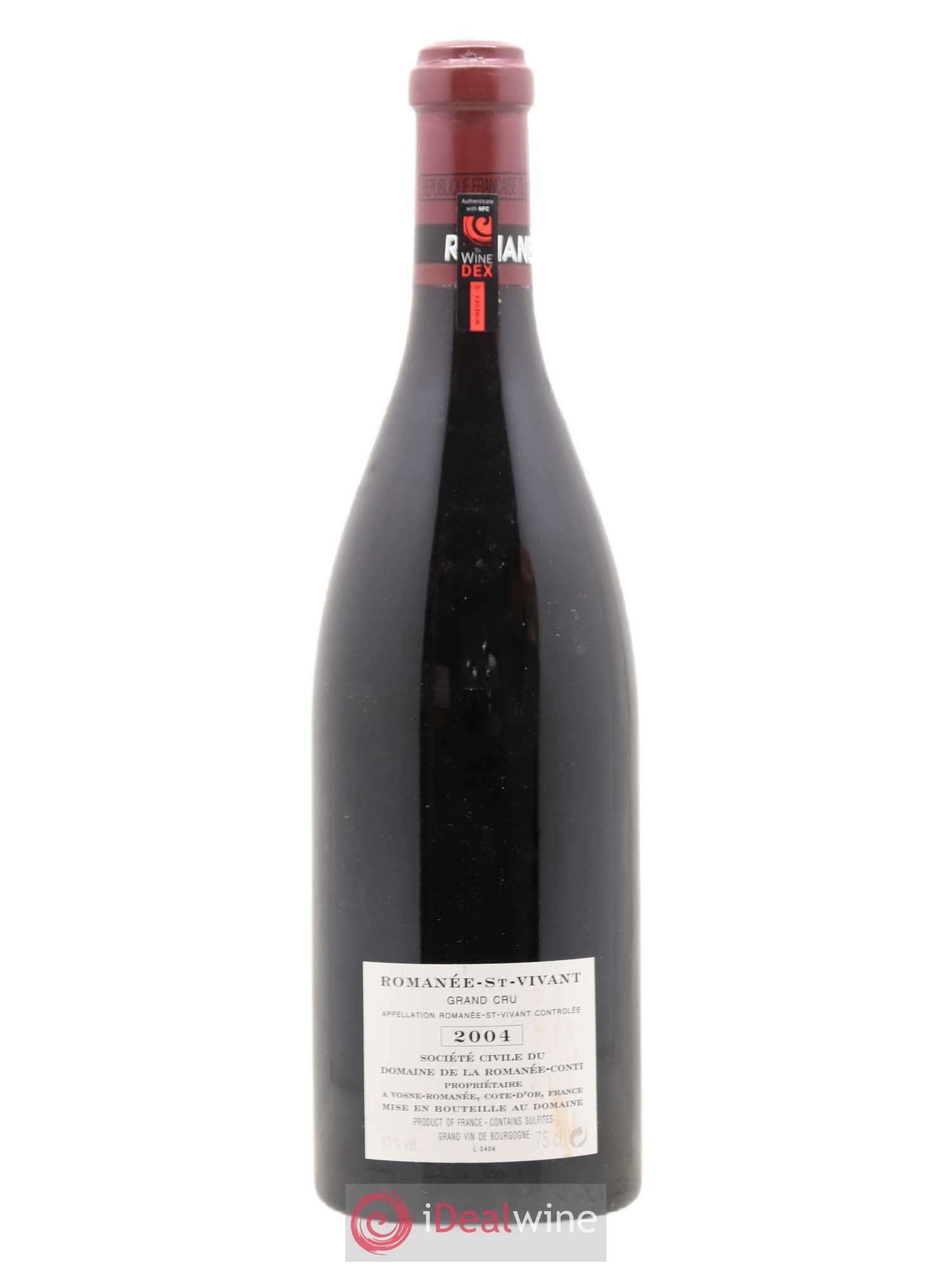 Romanée-Saint-Vivant Grand Cru Domaine de la Romanée-Conti 2004 - Lot de 1 bouteille - 1