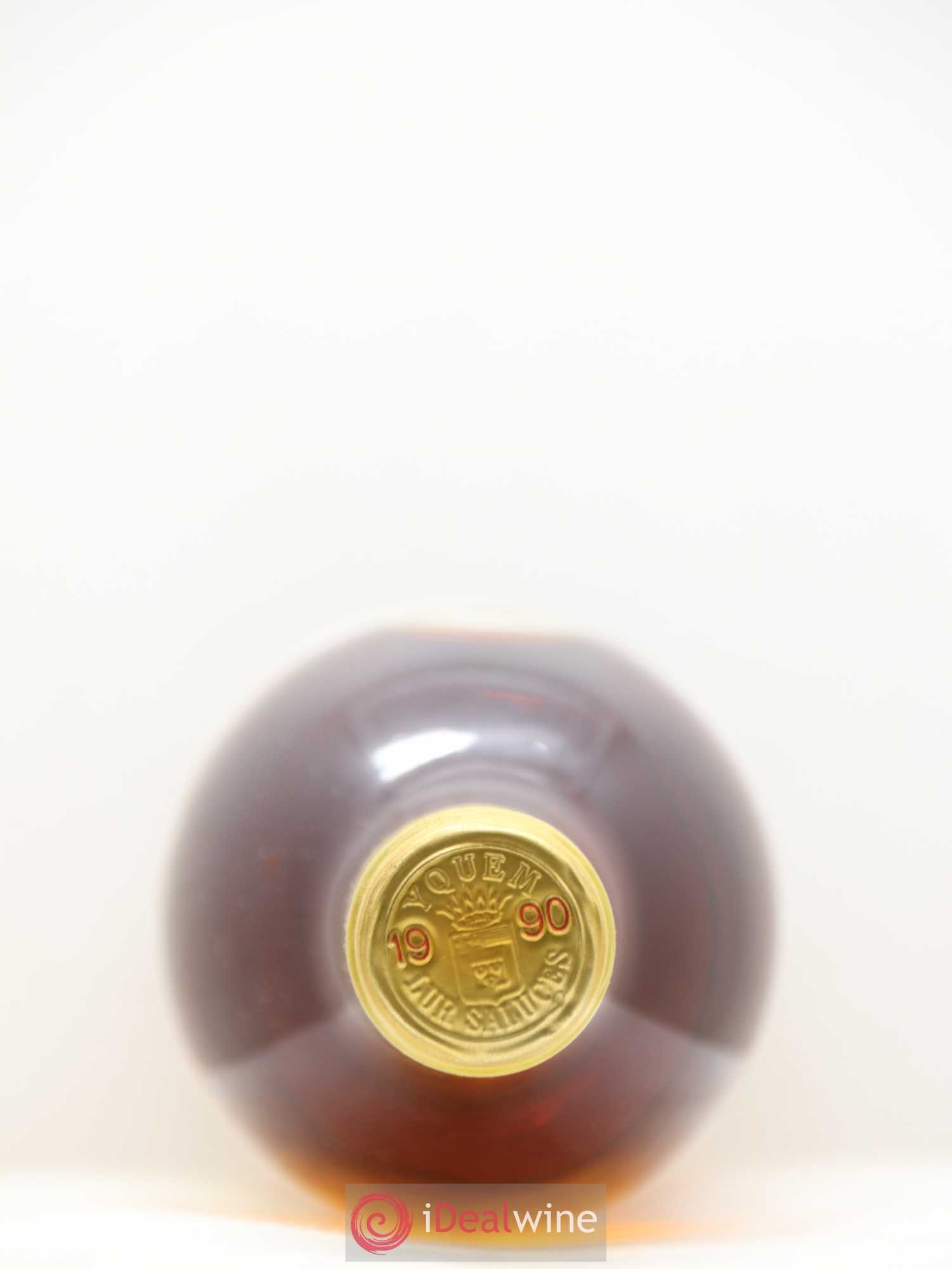 Château d' Yquem 1er Cru Classé Supérieur 1990 - Lotto di 2 bottiglie - 1
