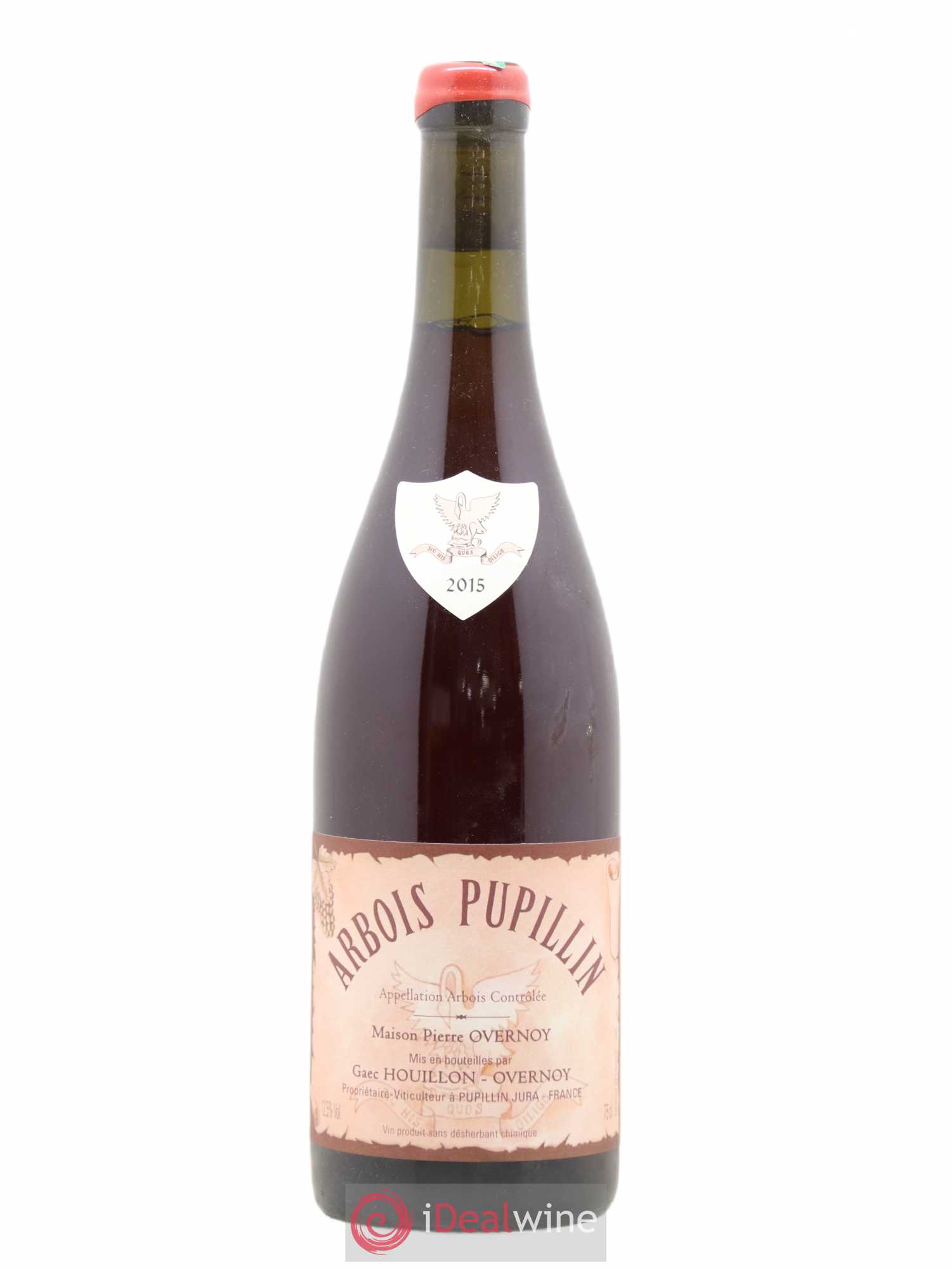 Arbois-Pupillin Poulsard (cire rouge) Overnoy-Houillon (Domaine) 2015 - Lot de 1 bouteille - 0